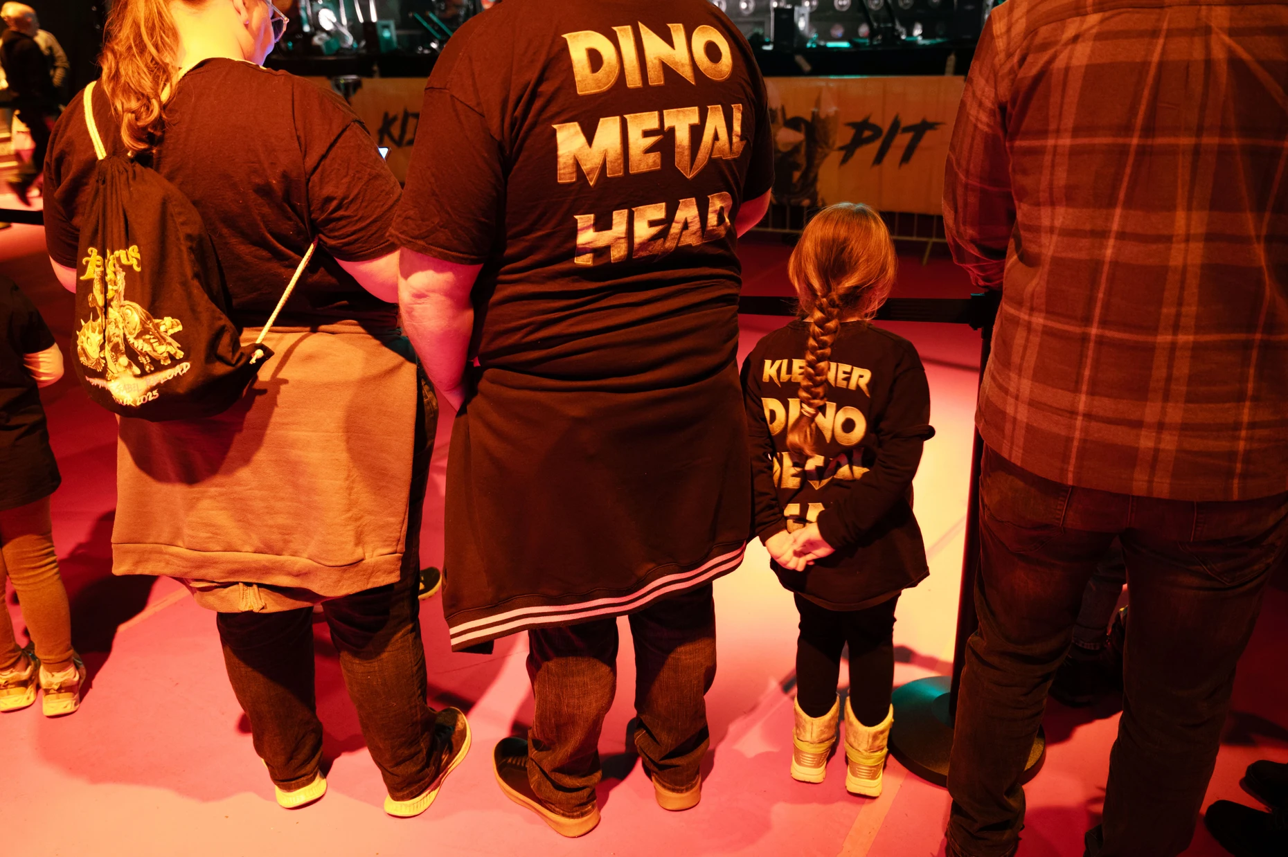 Die Dinos haben kleine und große Fans.