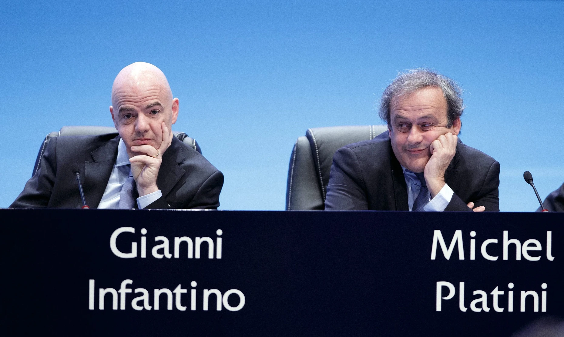 Nach Platinis Rückzug war der Weg frei für Infantino an die FIFA-Spitze.