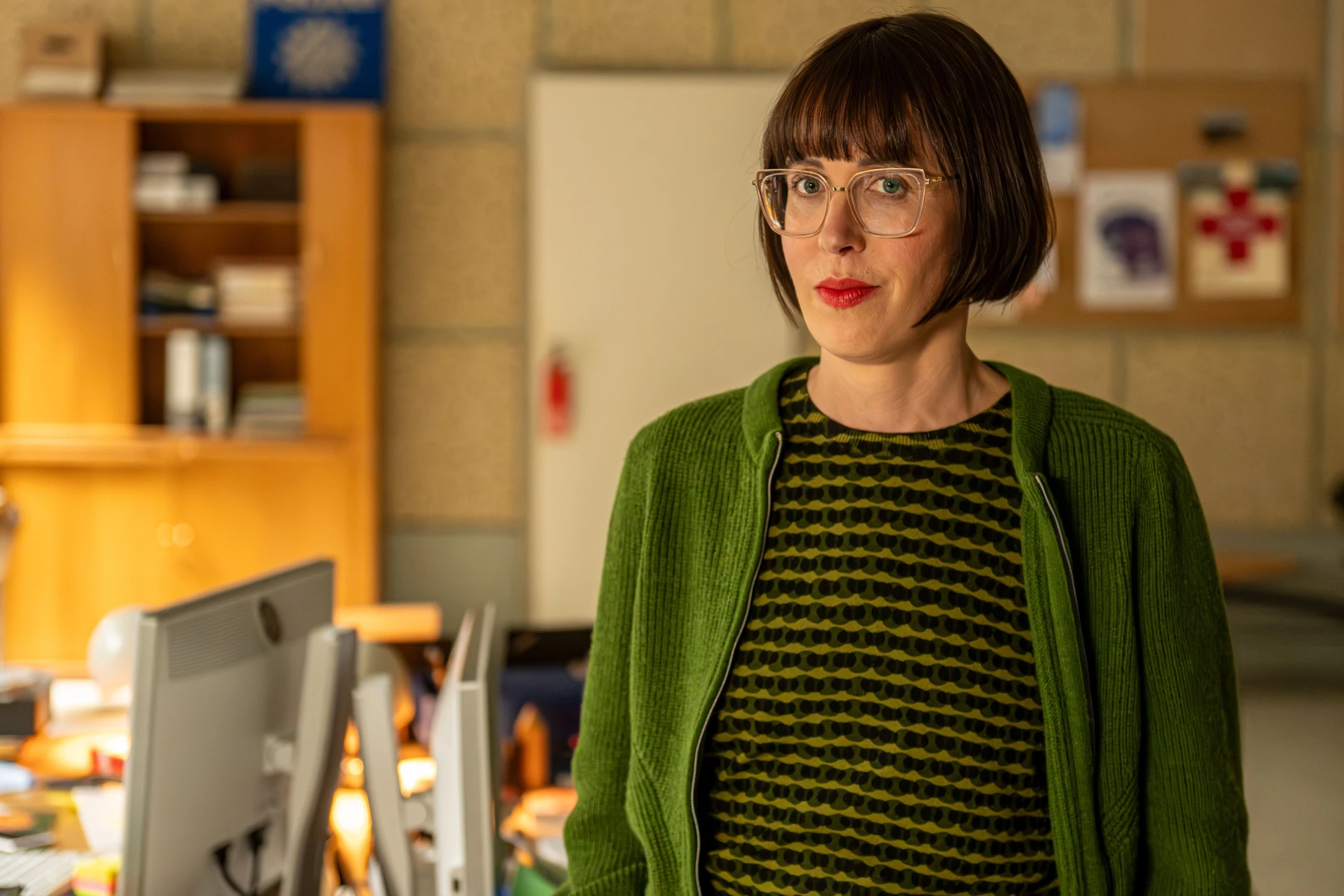 Eva Karl Faltermeier als Dr. Linda Hösl in „München Mord“.