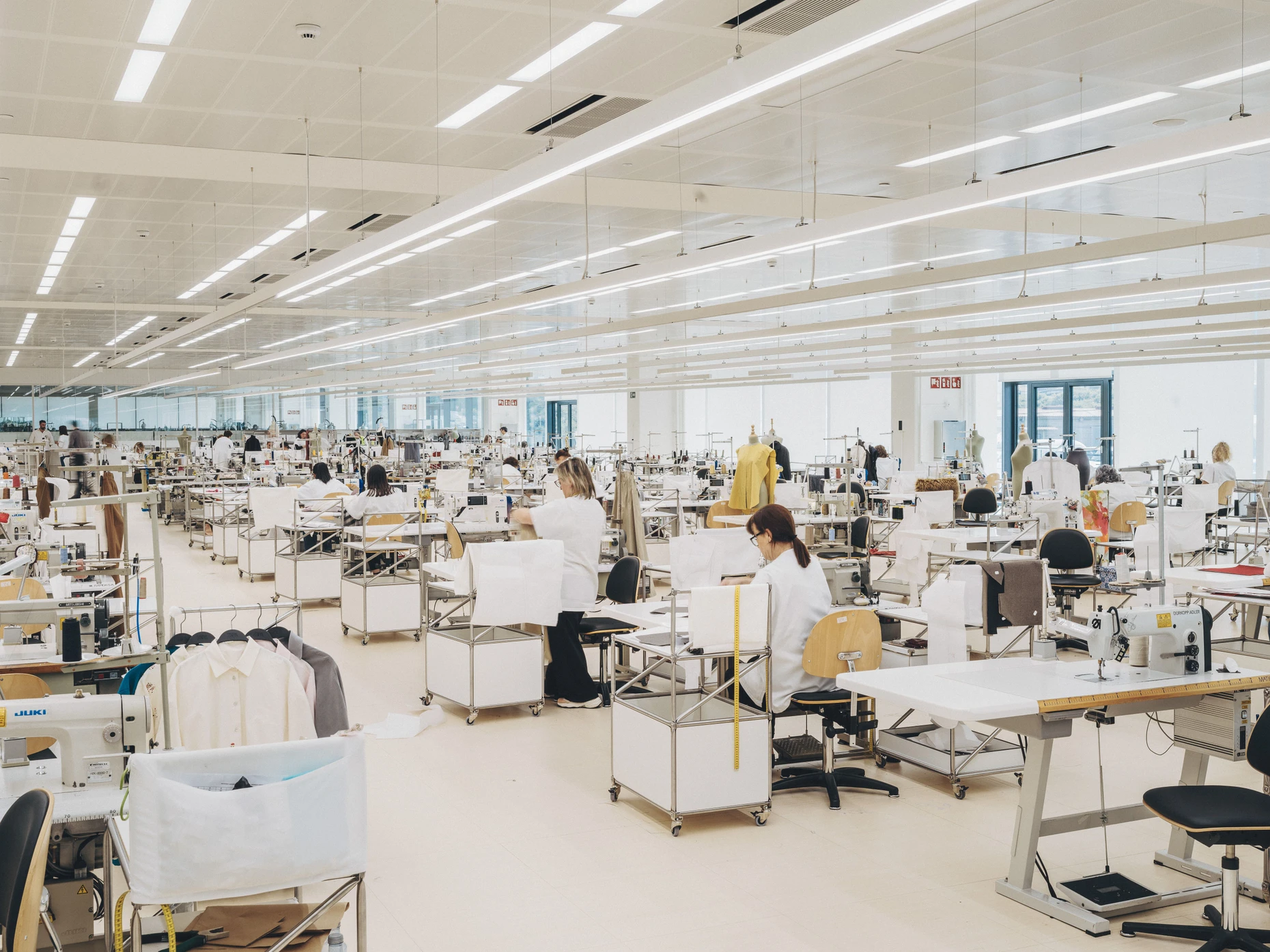 250 Näherinnen arbeiten für Inditex