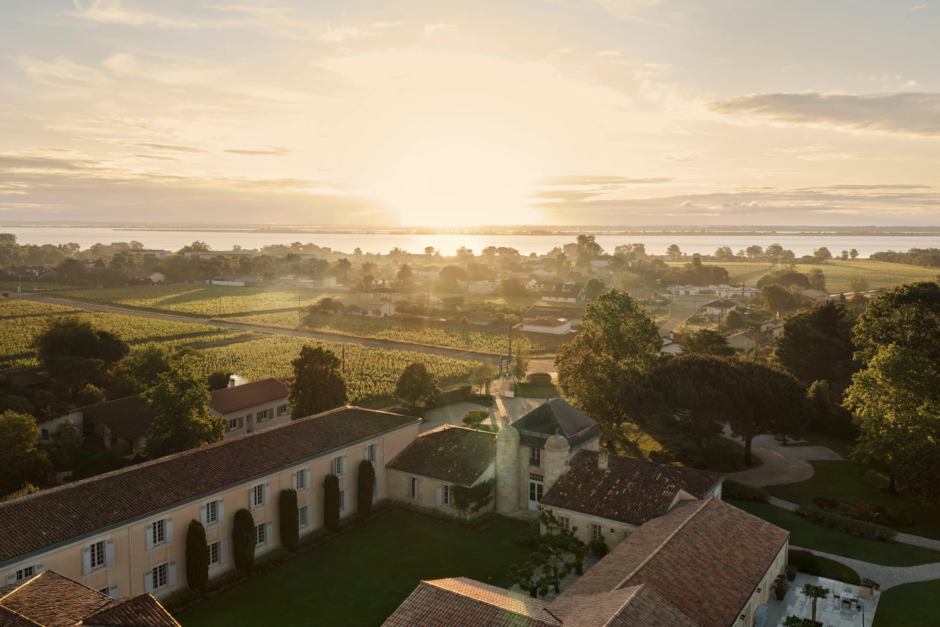 Château für Superlative: Die Weinkarte des „Le Cordeillan“ verzeichnet mehr als 1600 Positionen.