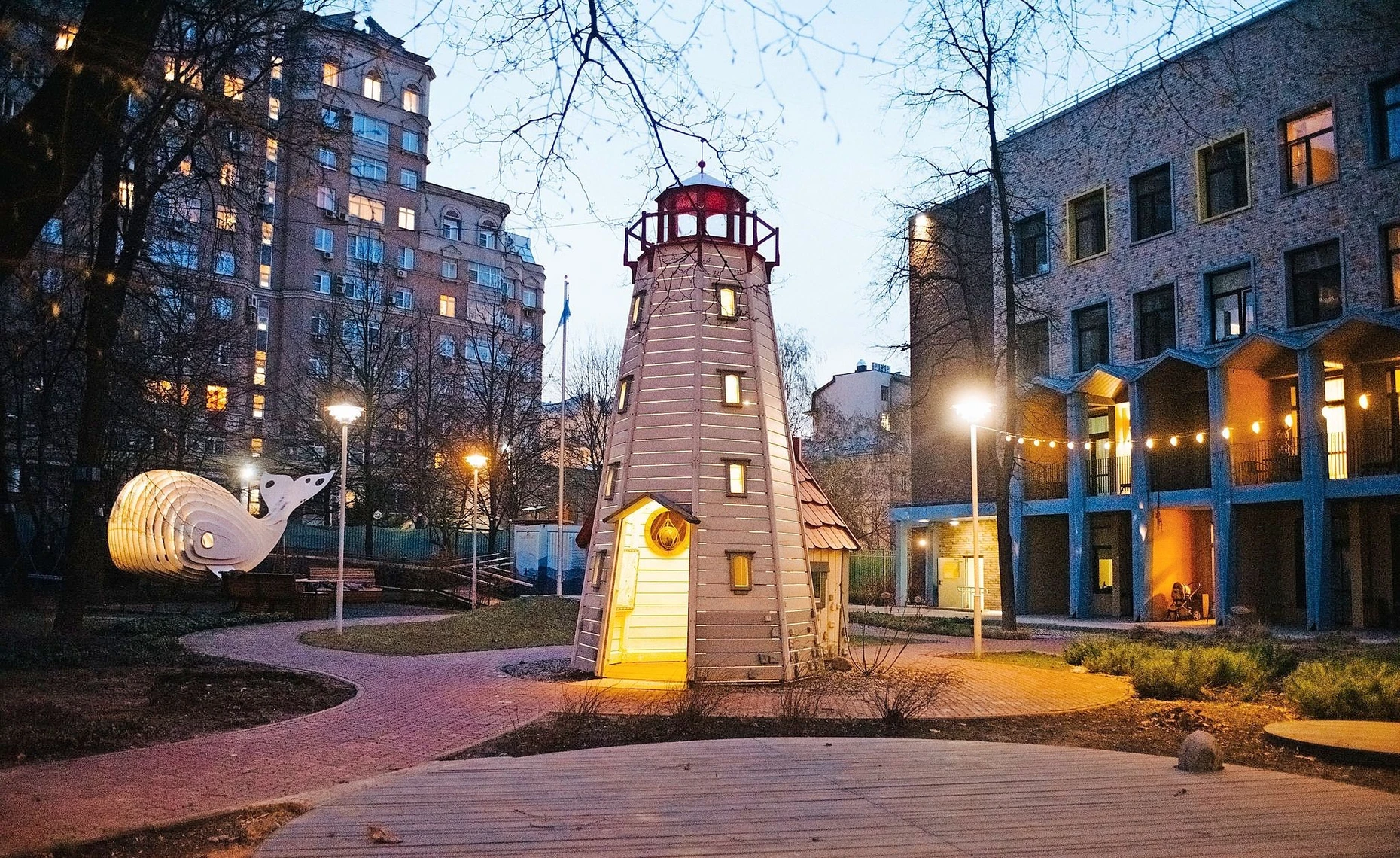 Wo das Leben gefeiert wird: Das „Haus mit Leuchtturm“