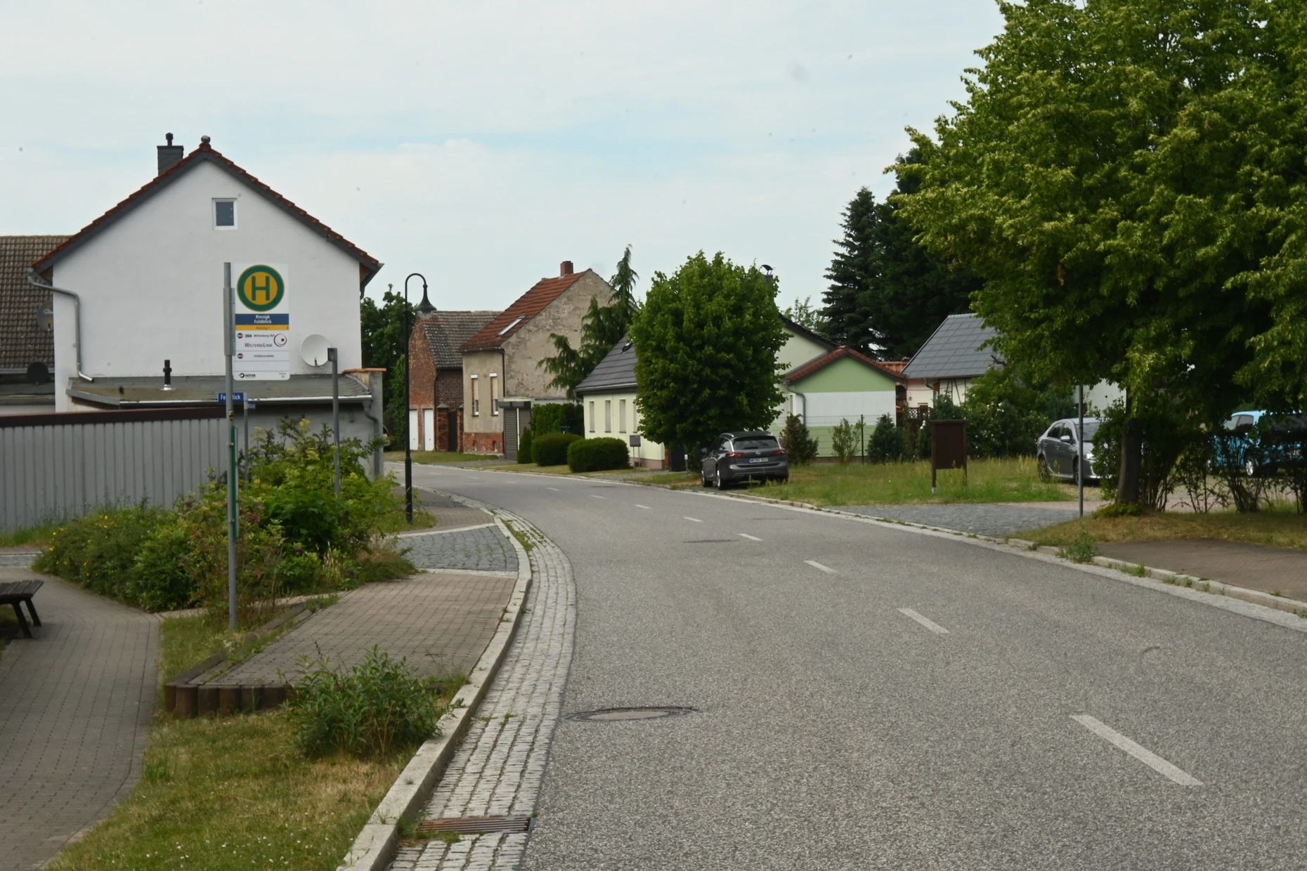 Im Dorf Riesigk erinnert sich die Nachkommen an die Geschichten der Kampagne.