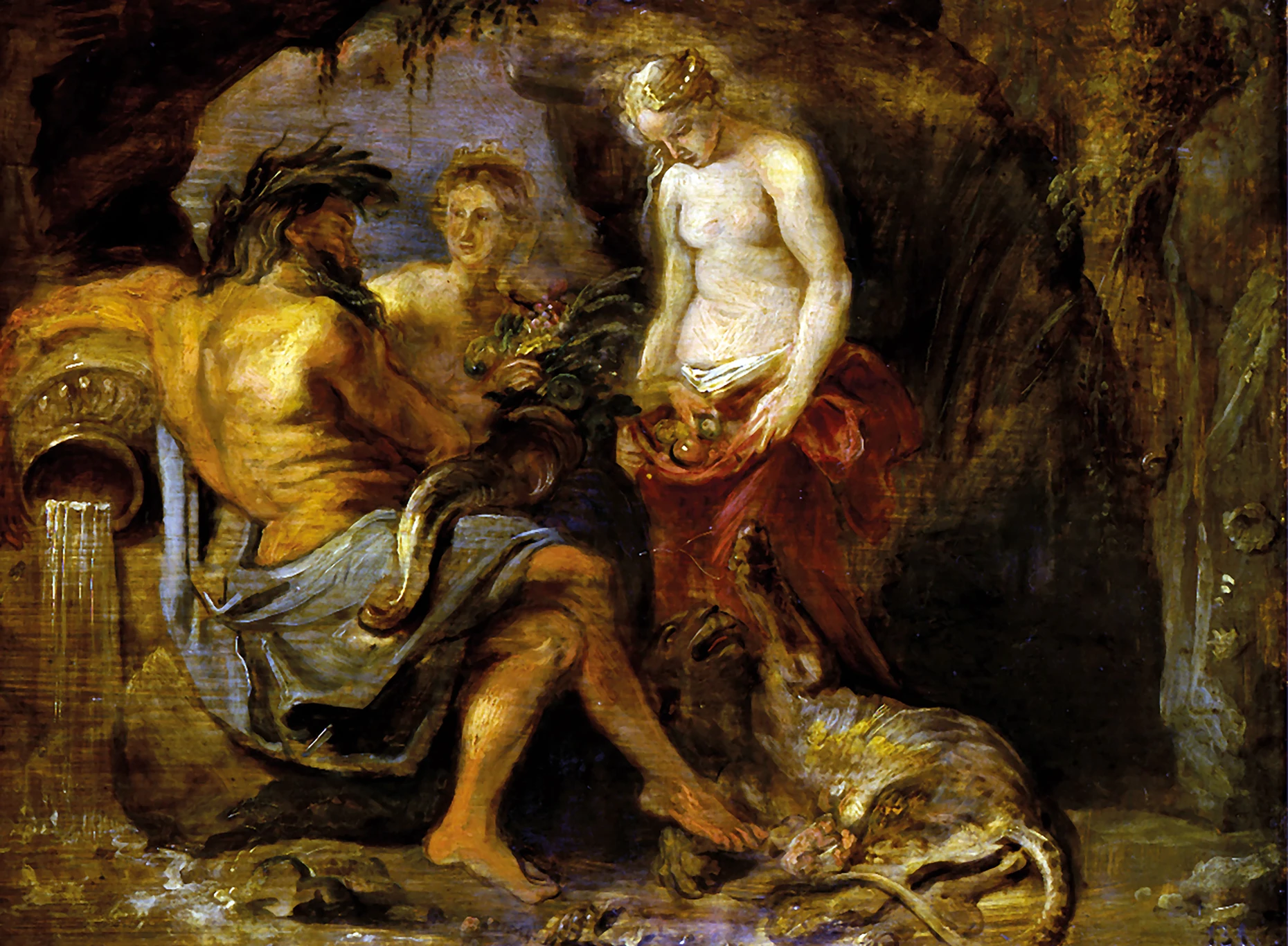 Spezielle Konversation: Peter Paul Rubens’ „Dank an den Flussgott der Schelde“, um 1617