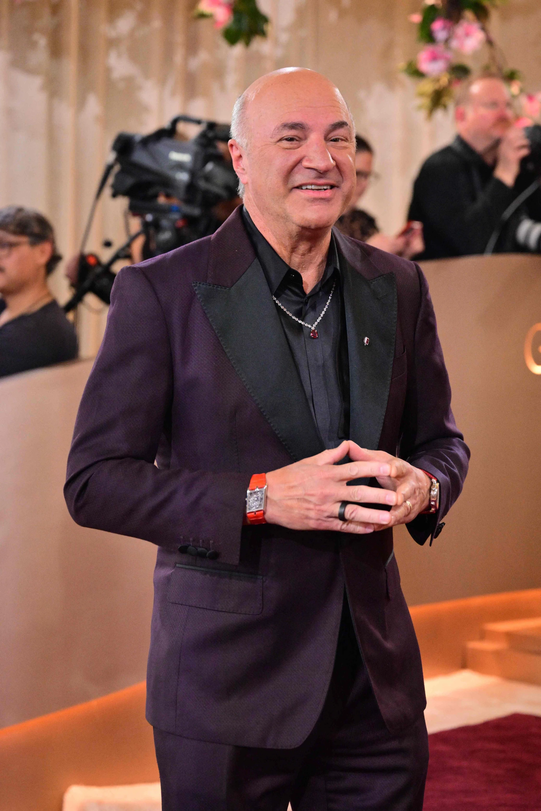 Investor Kevin O’Leary bei der Verleihung der Golden Globe Awards im Januar 2026