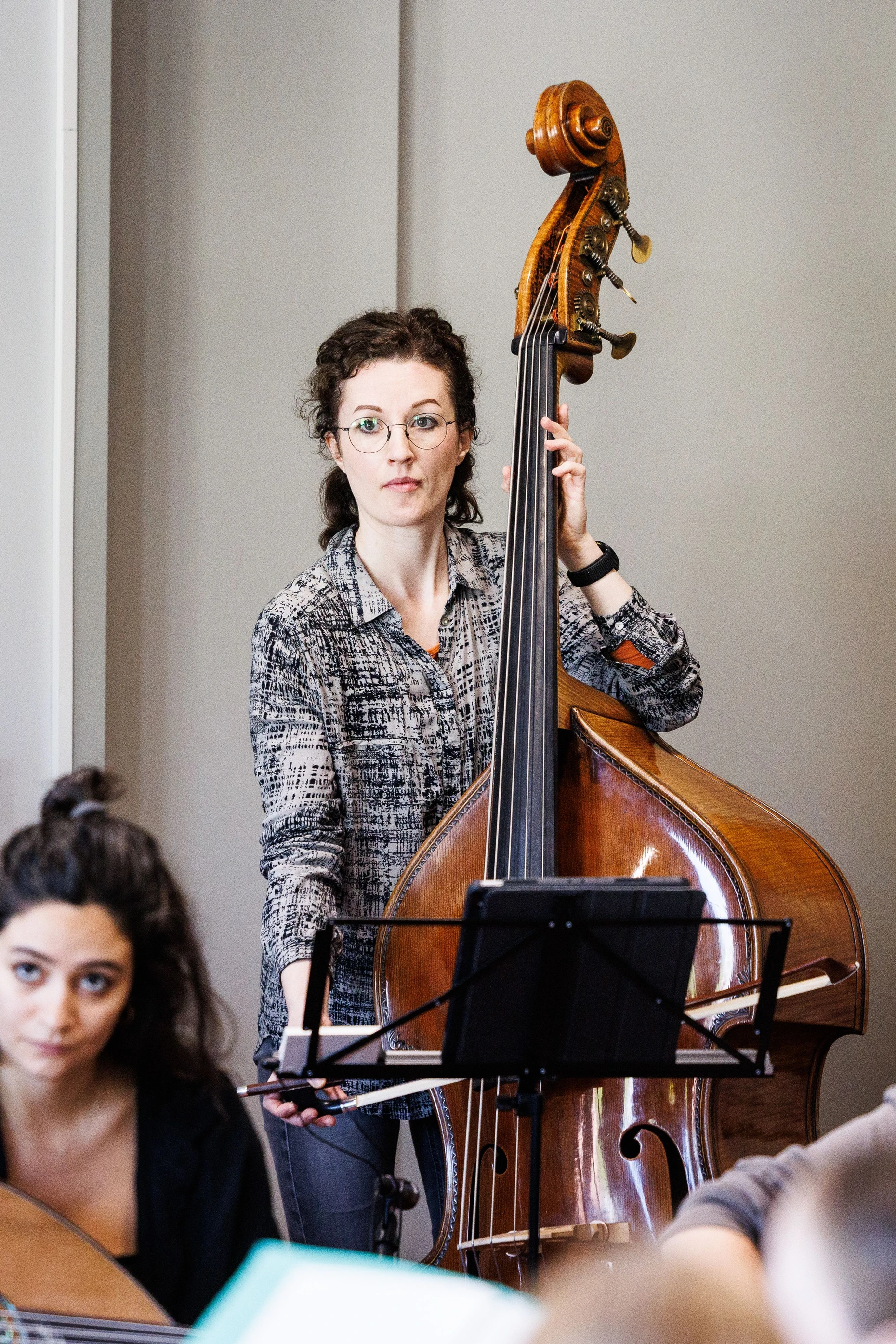 Musikerin und Leiterin des Education-Programms: Nicola Vock