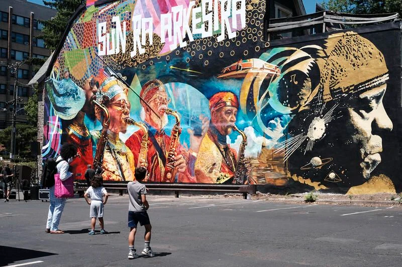 Die Stadt als Freiluftgalerie: Philadelphia ist die Kapitale der Wandgemälde.