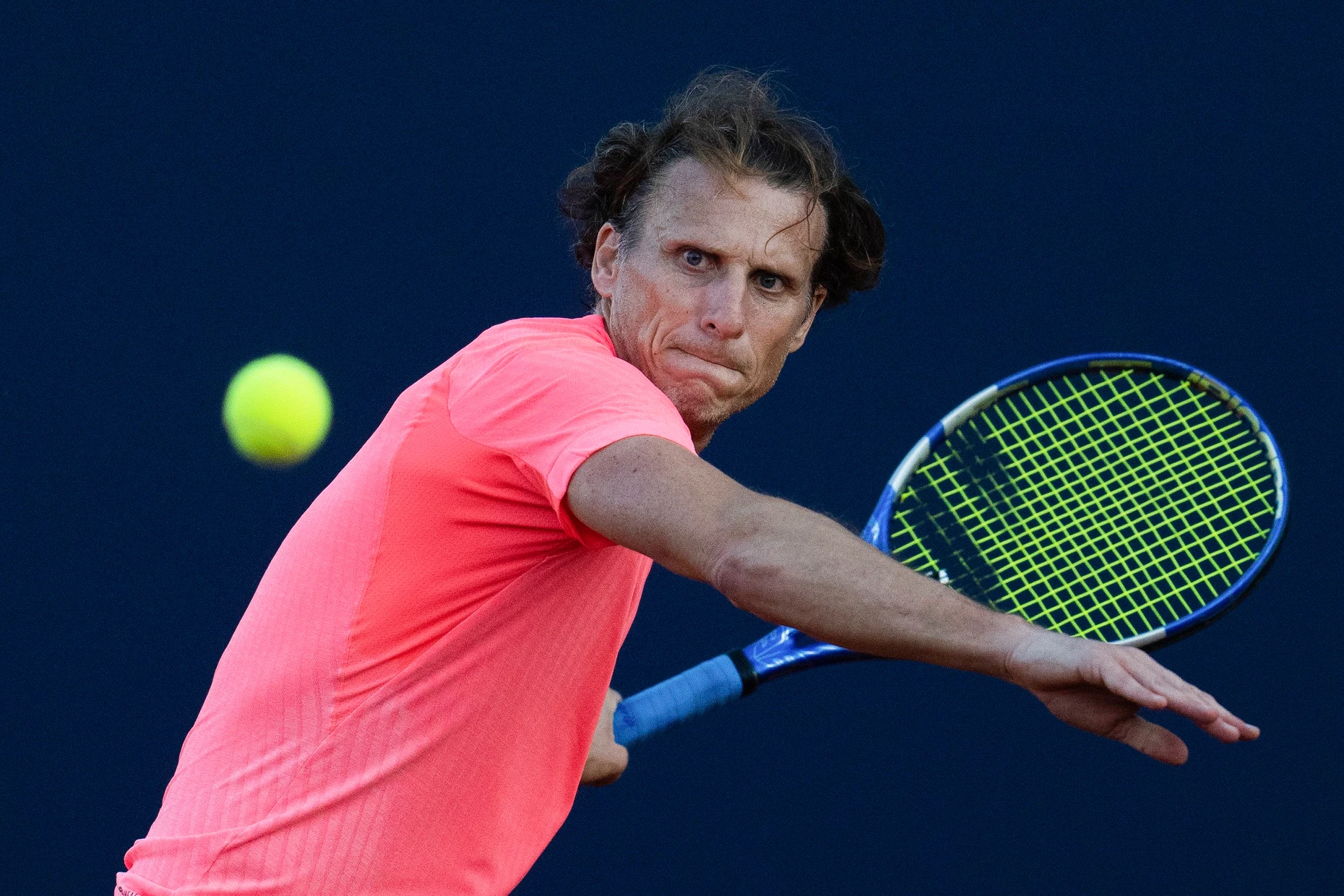 Zweites Standbein: Forlan hat sich kurzzeitig auch als Tennisspieler versucht.