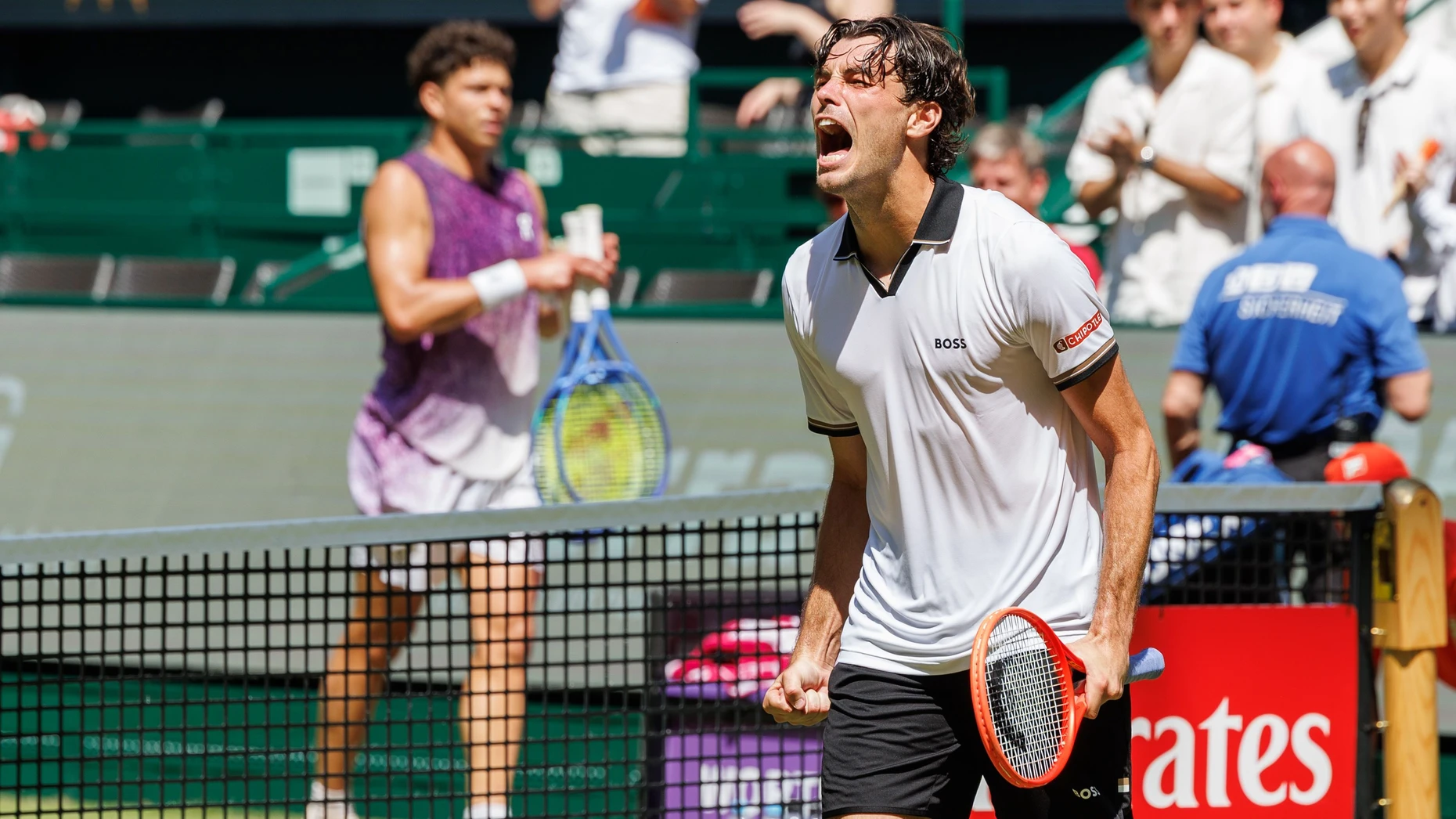 Der Angstgegner aus Amerika: Taylor Fritz (rechts).