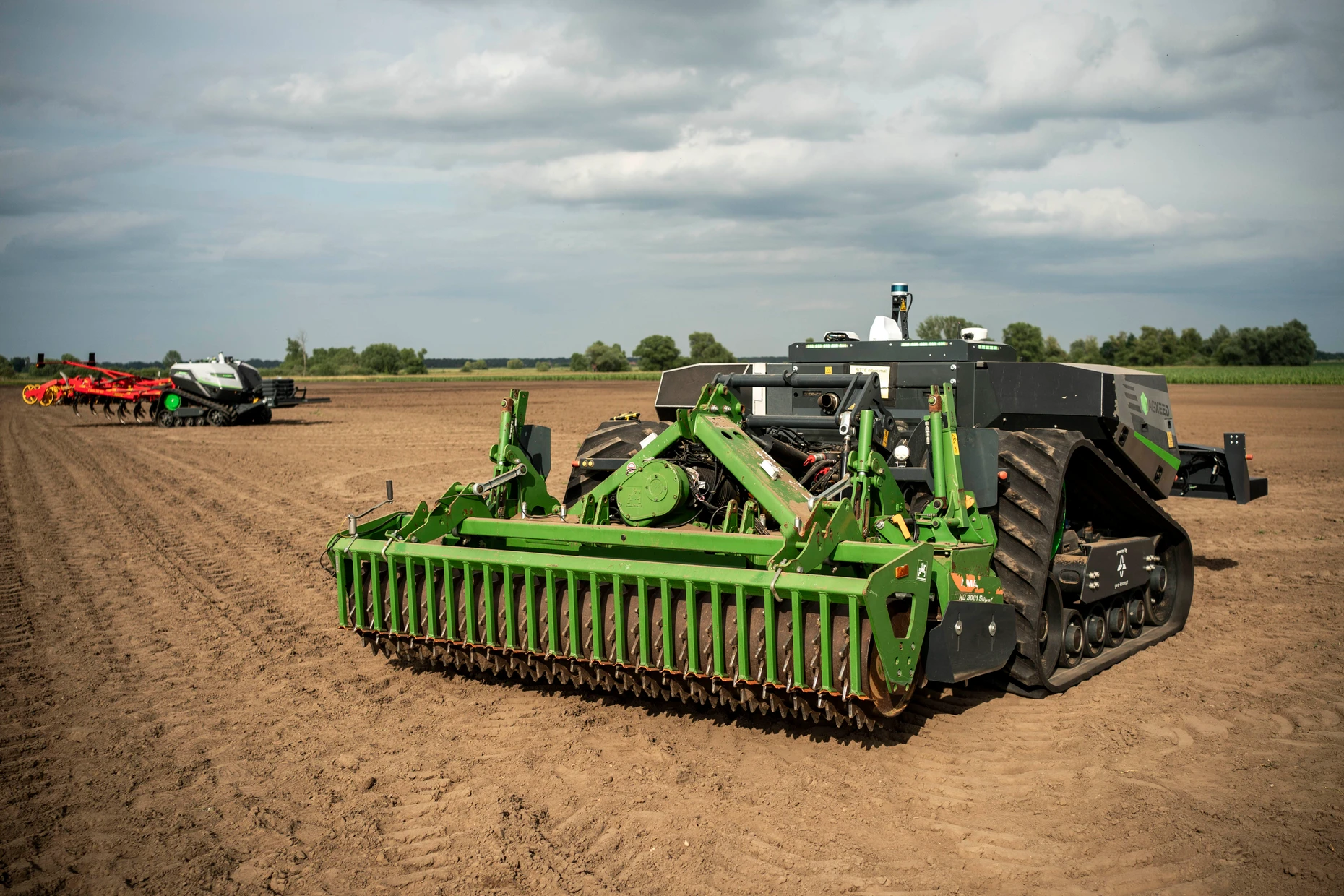 Das Modell T2 5 Series des AgBots bringt 156 PS auf den Acker.