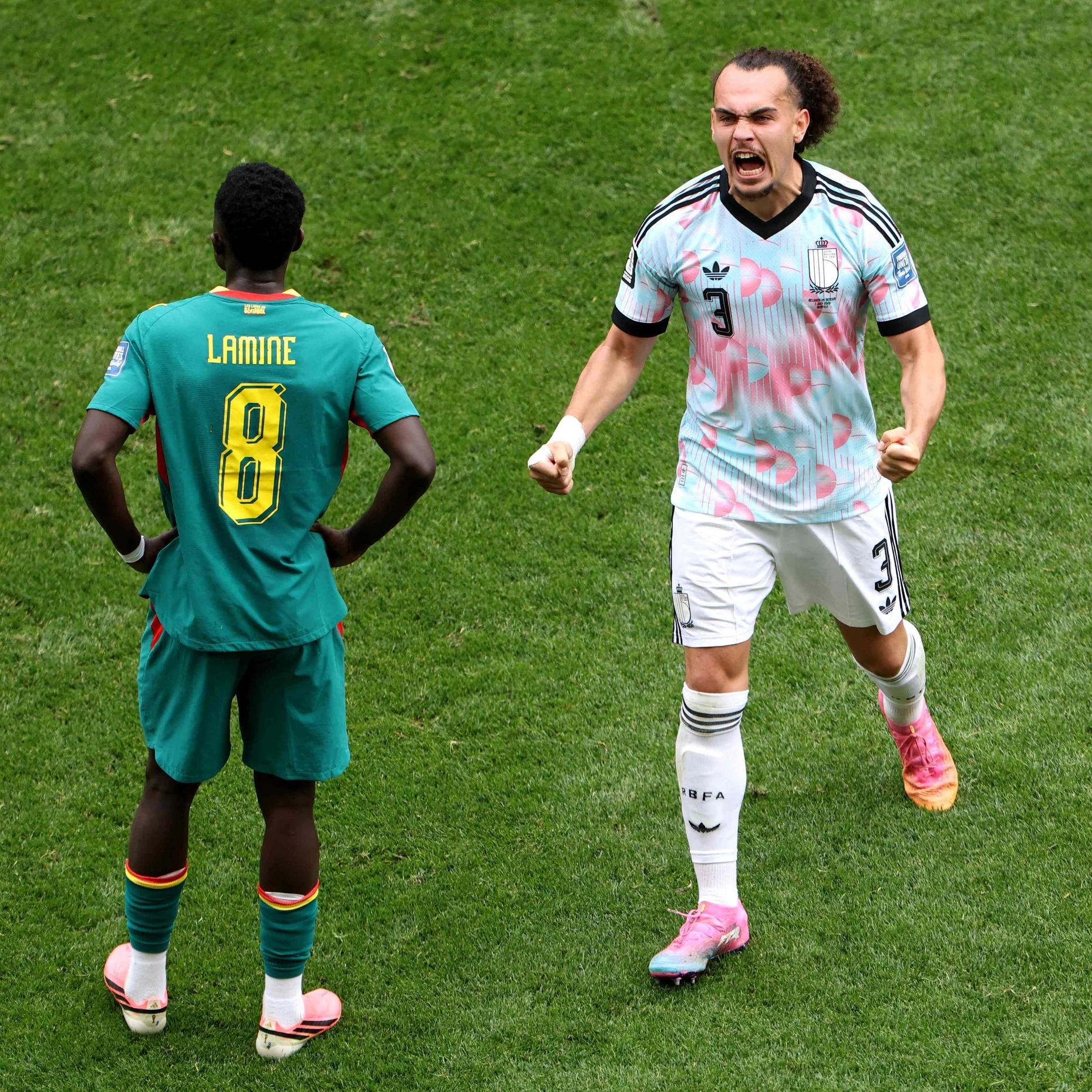 Bleibt im Turnier: Belgiens Arthur Theate