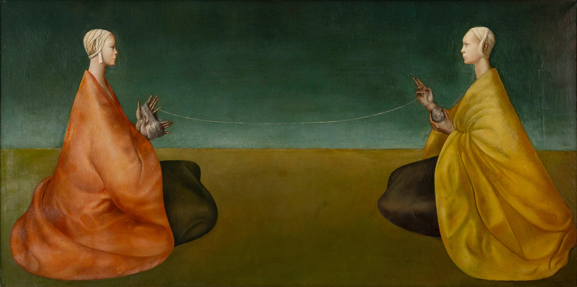 In der Schirn: Leonor Fini, „Les Fileuses“ (1954), aus einer Privatsammlung