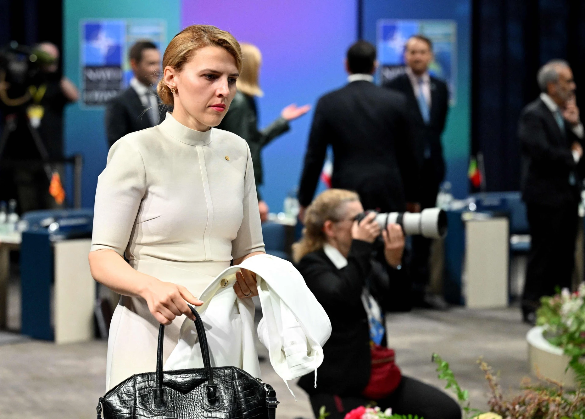 Die bulgarische Außenministerin Welislawa Petrowa im Mai in Helsingborg