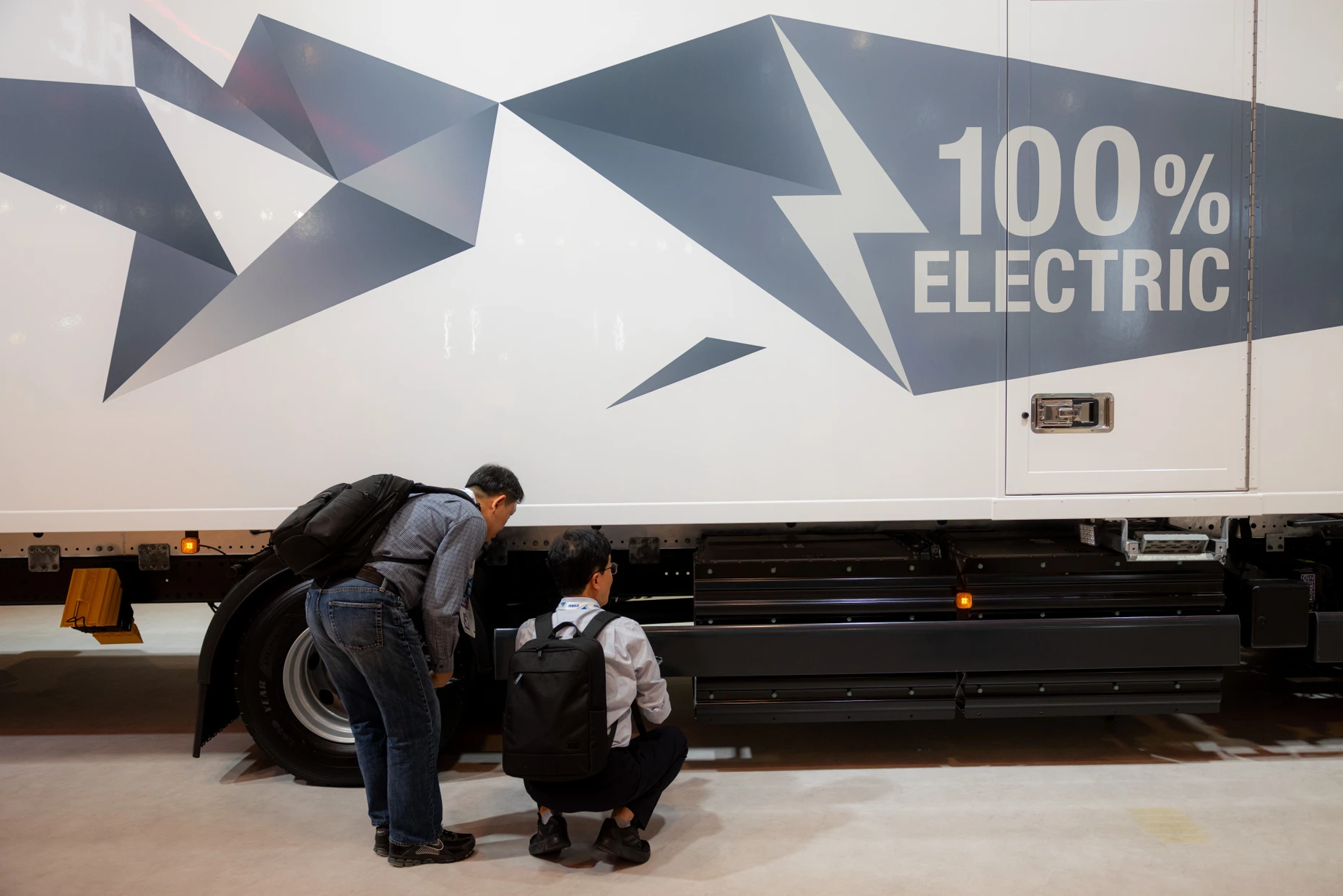 An electric truck from MAN Trucks.