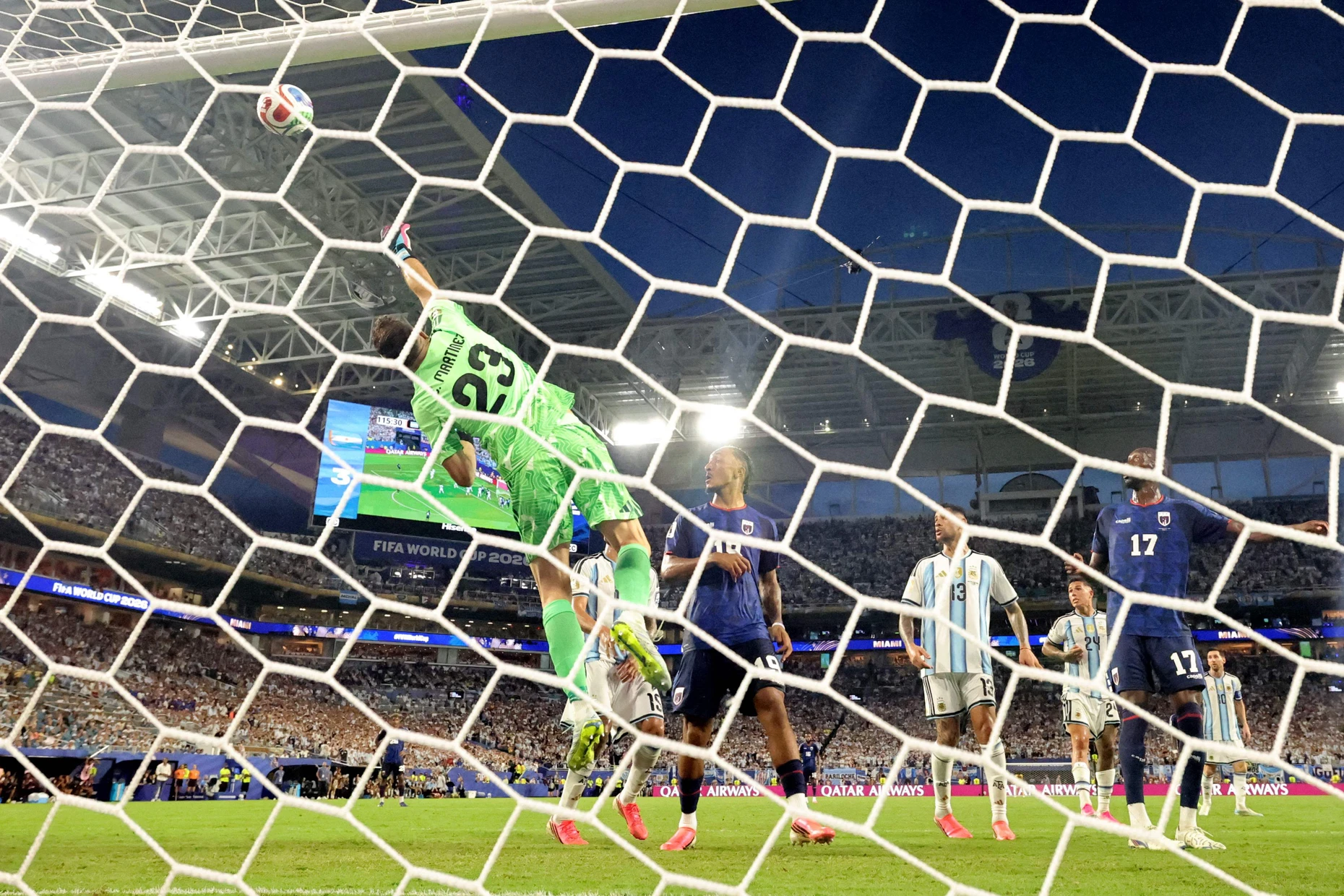 Zwar schaffte es Kap Verde gegen Argentinien in die Verlängerung, am Ende schied der Außenseiter dennoch aus.