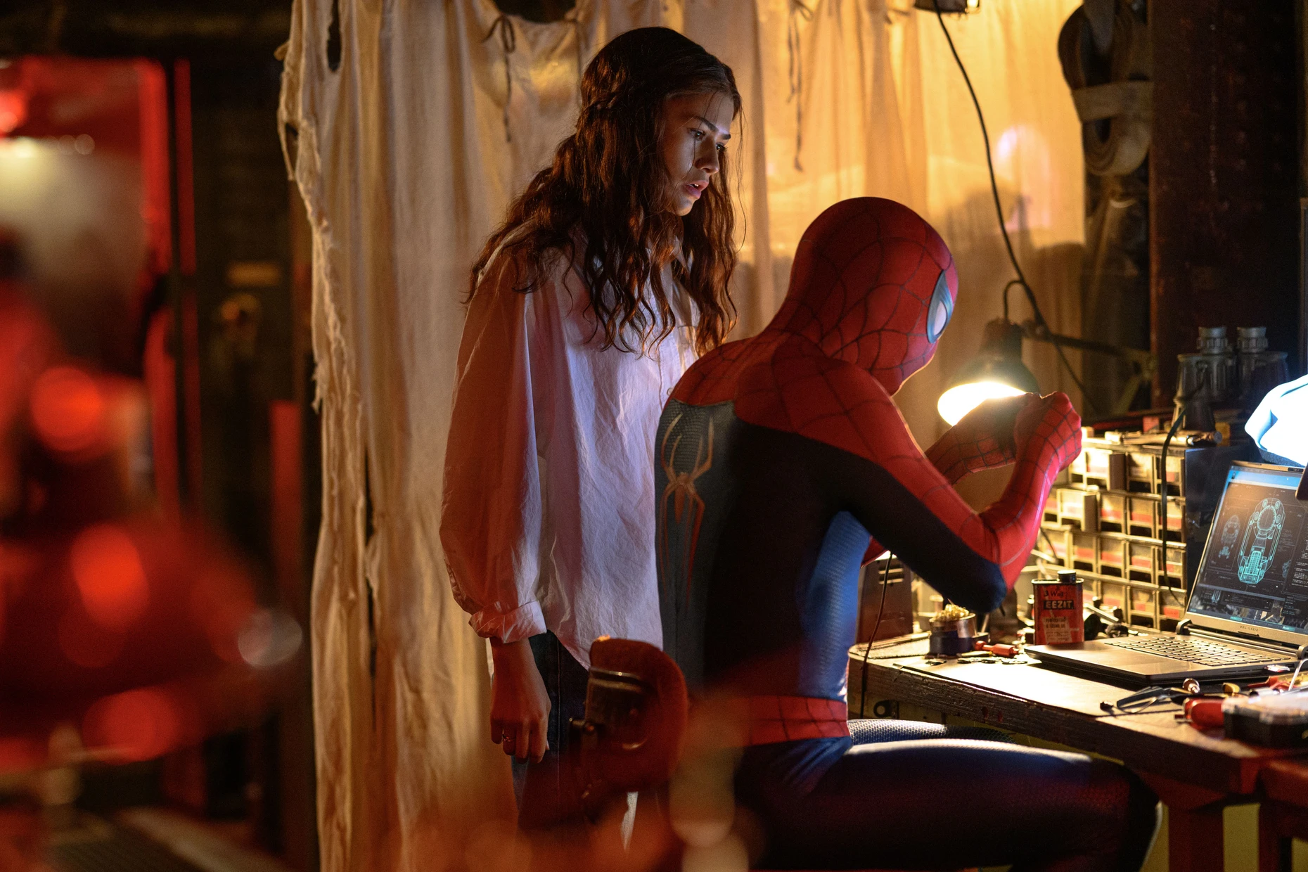 Sie gehören zusammen: Zendaya als MJ und Tom Holland als Spider-Man