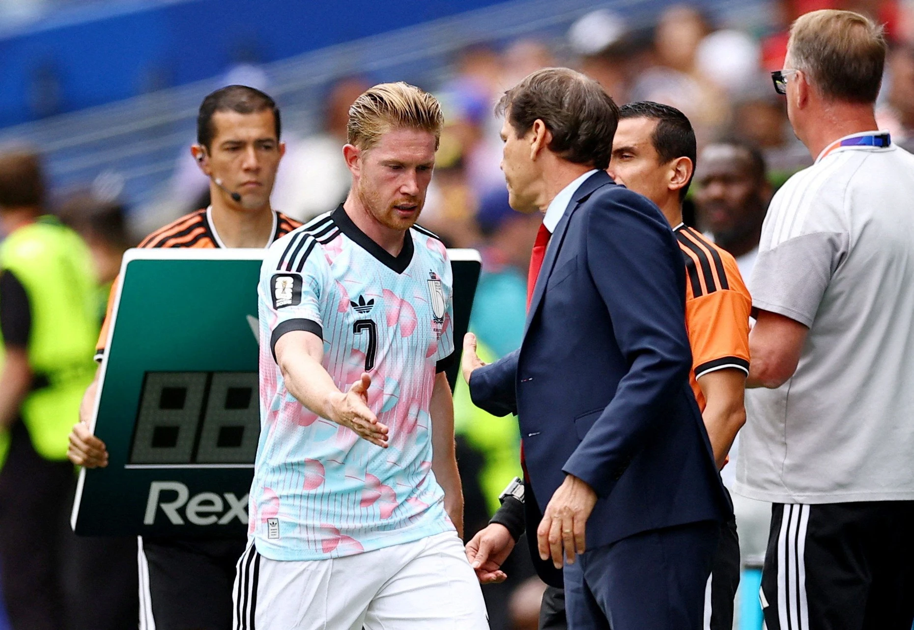 Keine Angst vor großen Namen: Gegen Senegal musste Kevin De Bruyne den Platz verlassen.