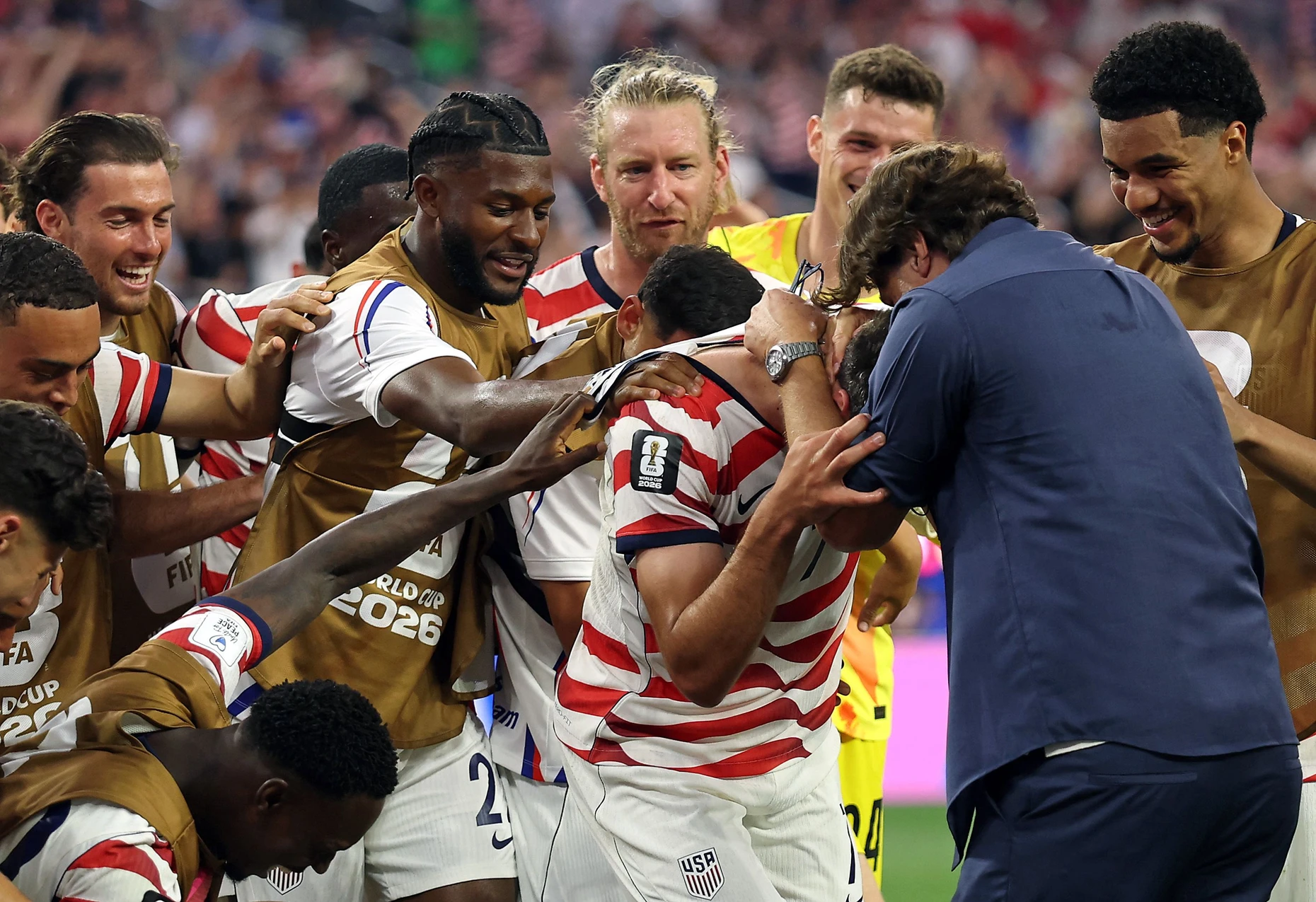 1-Endstand im Spiel gegen Paraguay