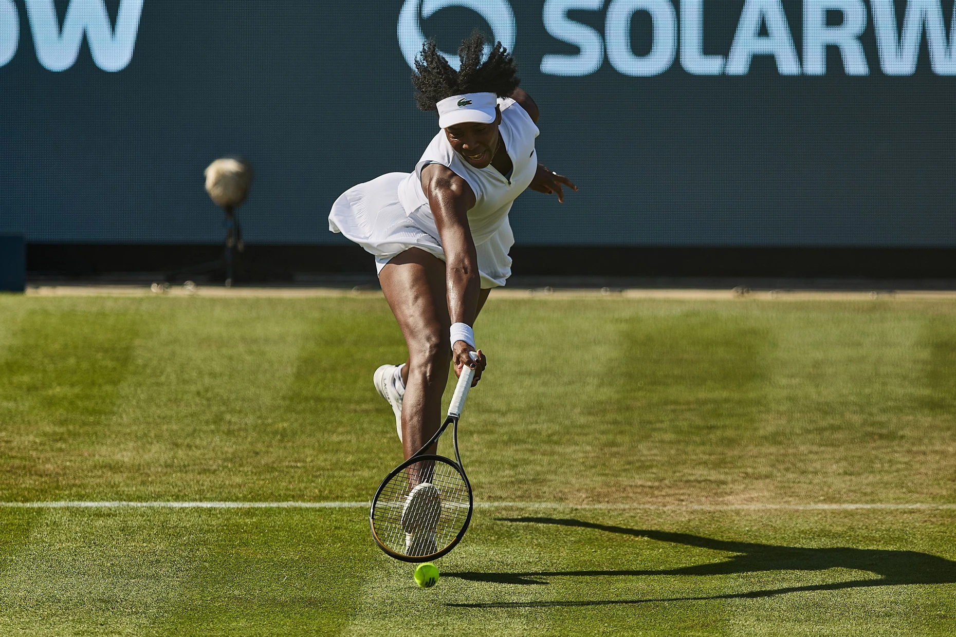 Venus Williams ist auf dem Platz „so ehrgeizig wie früher“.