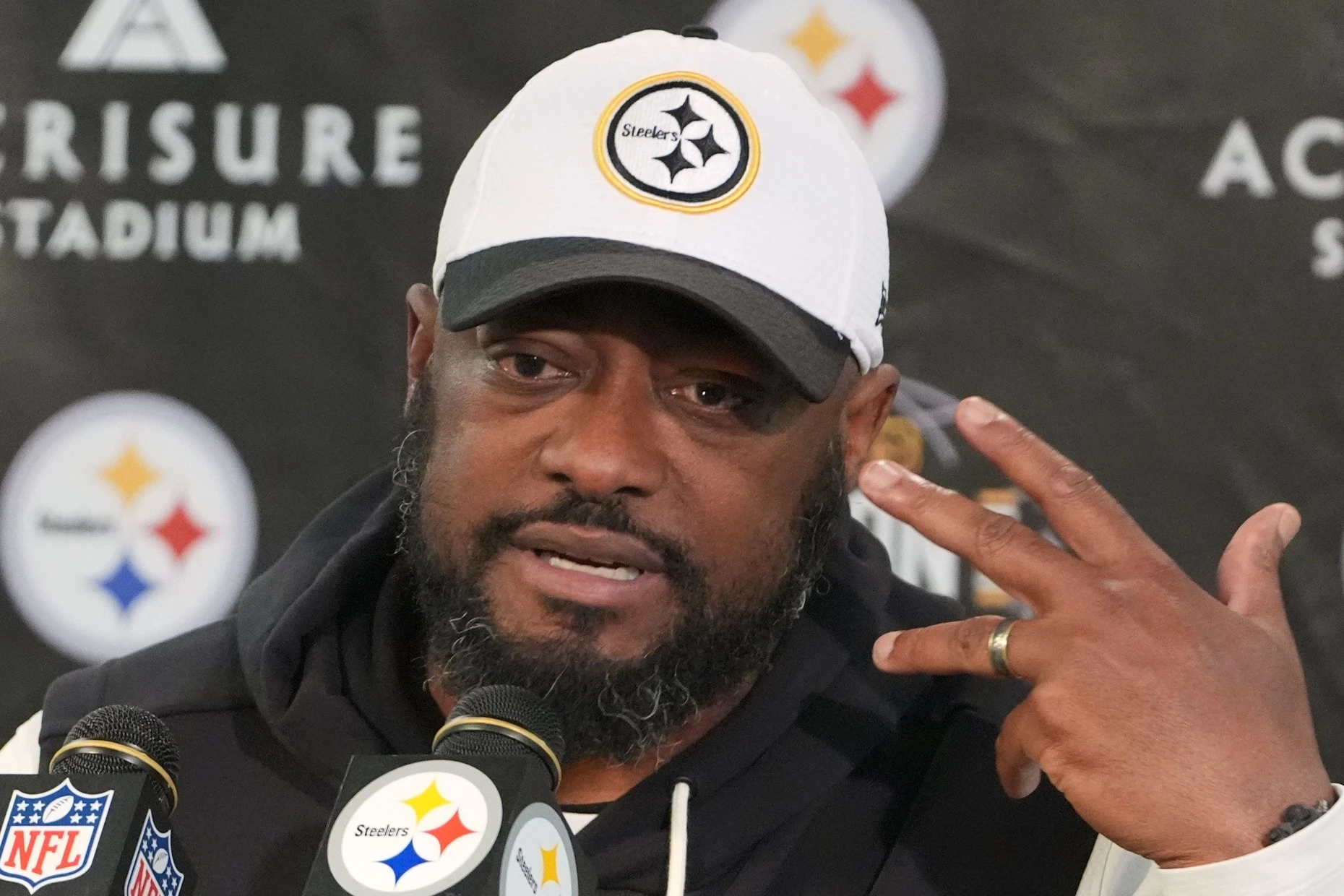 Der ehemalige Steelers-Trainer Mike Tomlin