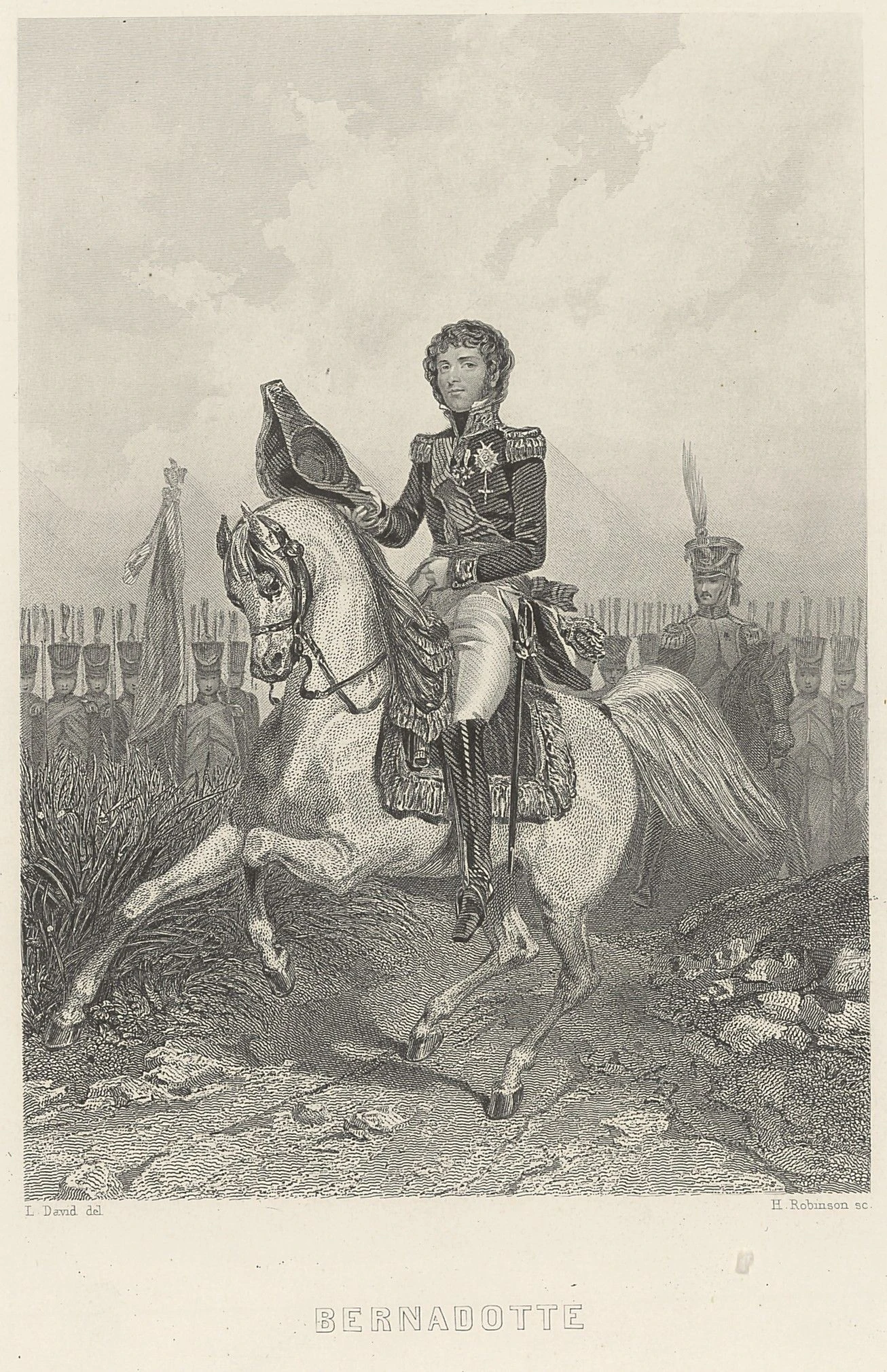 Marschall Jean Paptiste Bernadotte. Sammlung Varnhagen