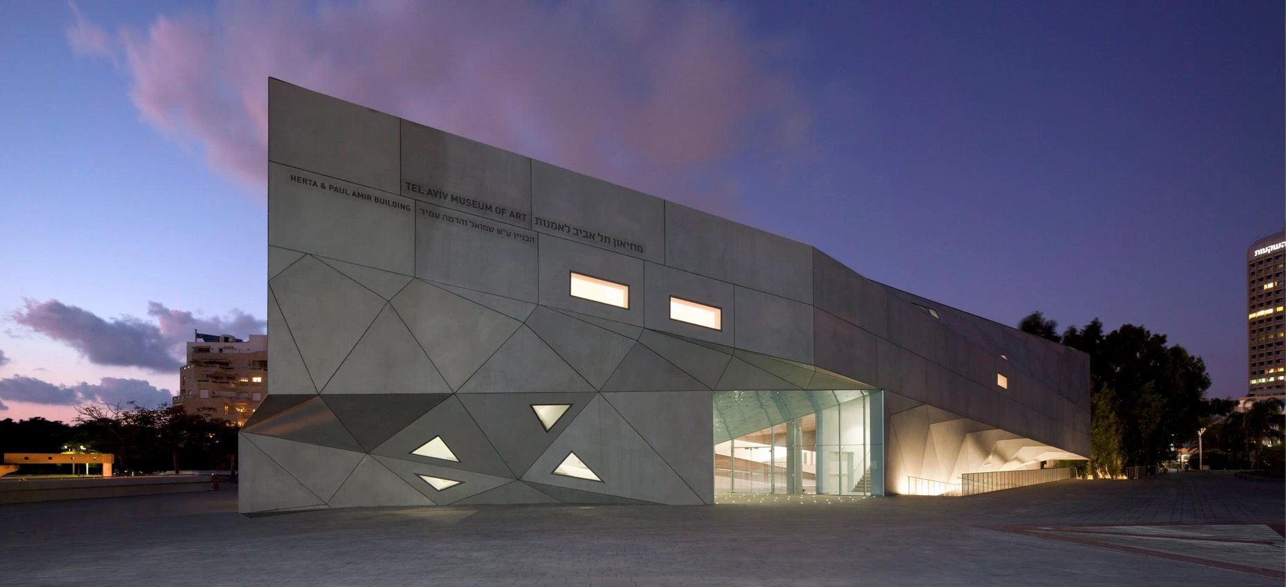 Futuristisch: das Äußere des neuen Herta and Paul Amir Trakts des Tel Aviv Museum of Art stammt von dem US-Architekten Preston Scott Cohen und bietet 18.500 Quadratmeter Ausstellungsfläche