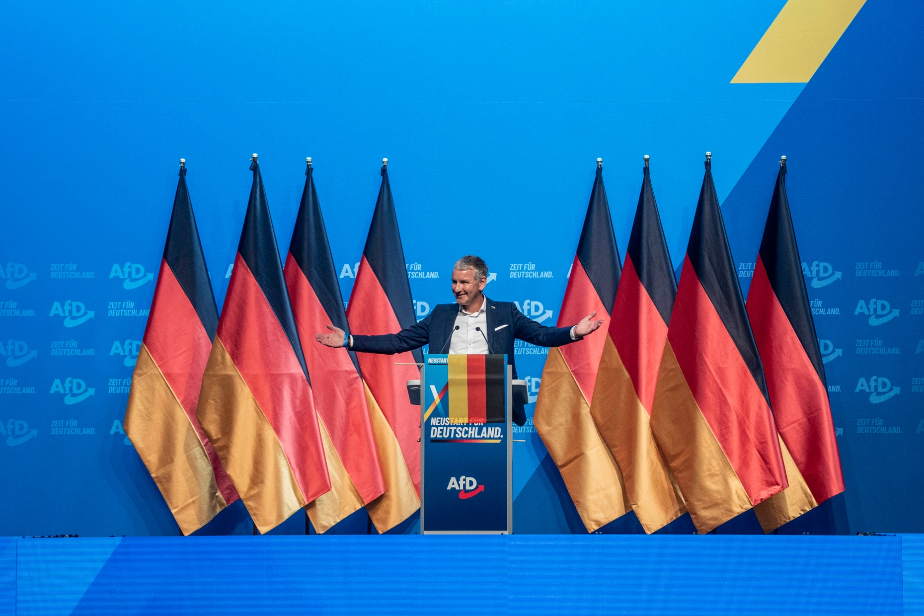 Björn Höcke am 4. Juli auf dem AfD-Bundesparteitag in Erfurt