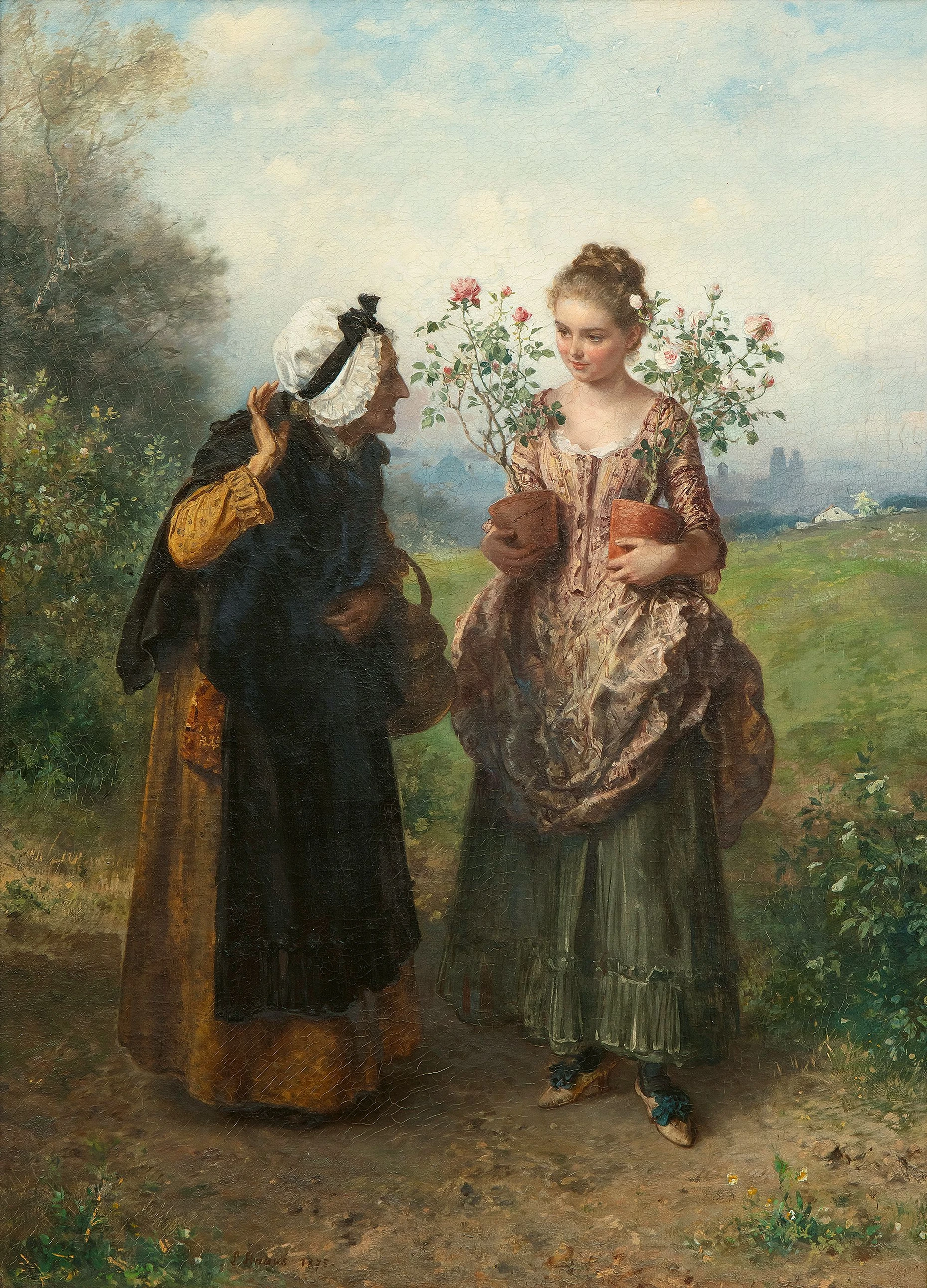 Ein Lieblingsstück von Karin Giersch: Ludwig Knaus, „Roses and Thorns“ (1875)