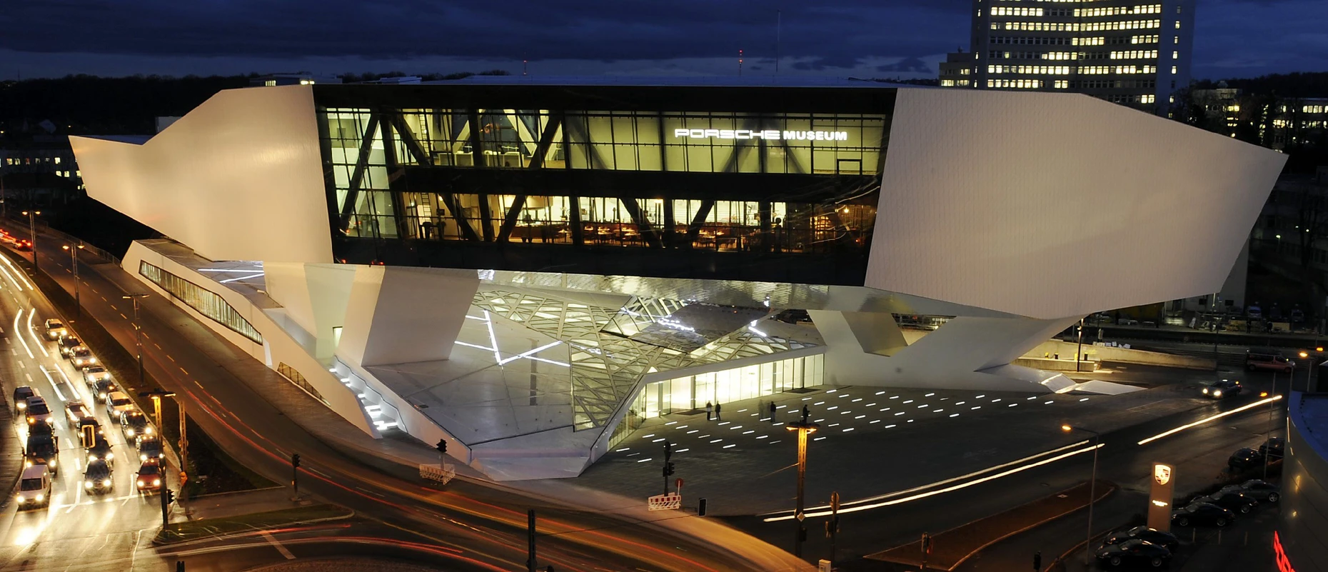 Porsche-Firmenmuseum in Stuttgart-Zuffenhausen