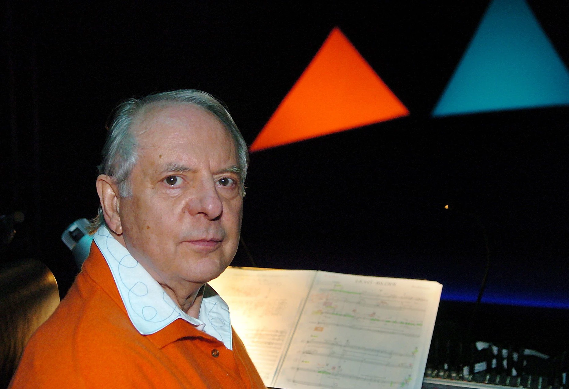 Der Komponist Karlheinz Stockhausen (1928-2007)