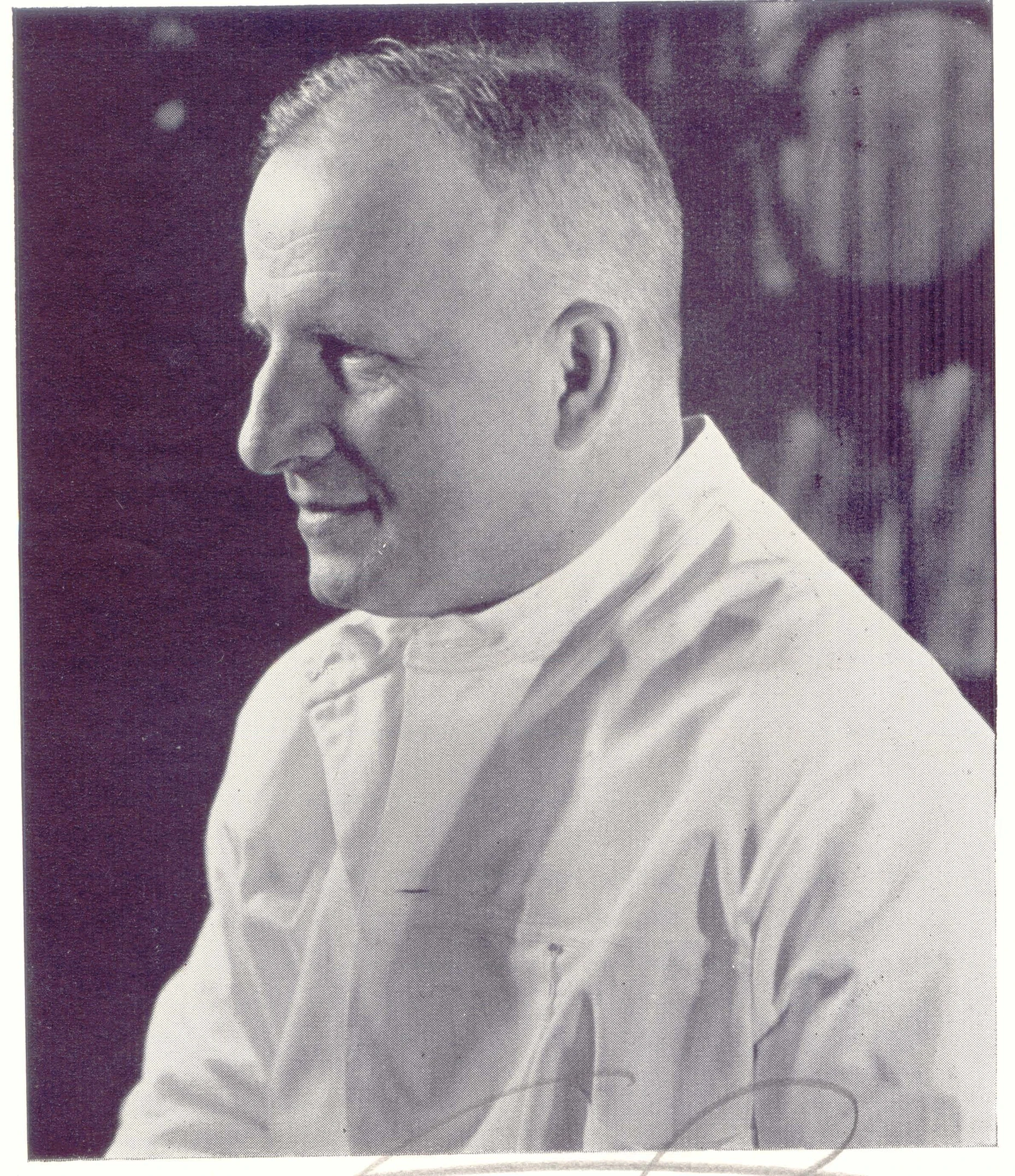 Otmar Verschuer 1936 in Frankfurt