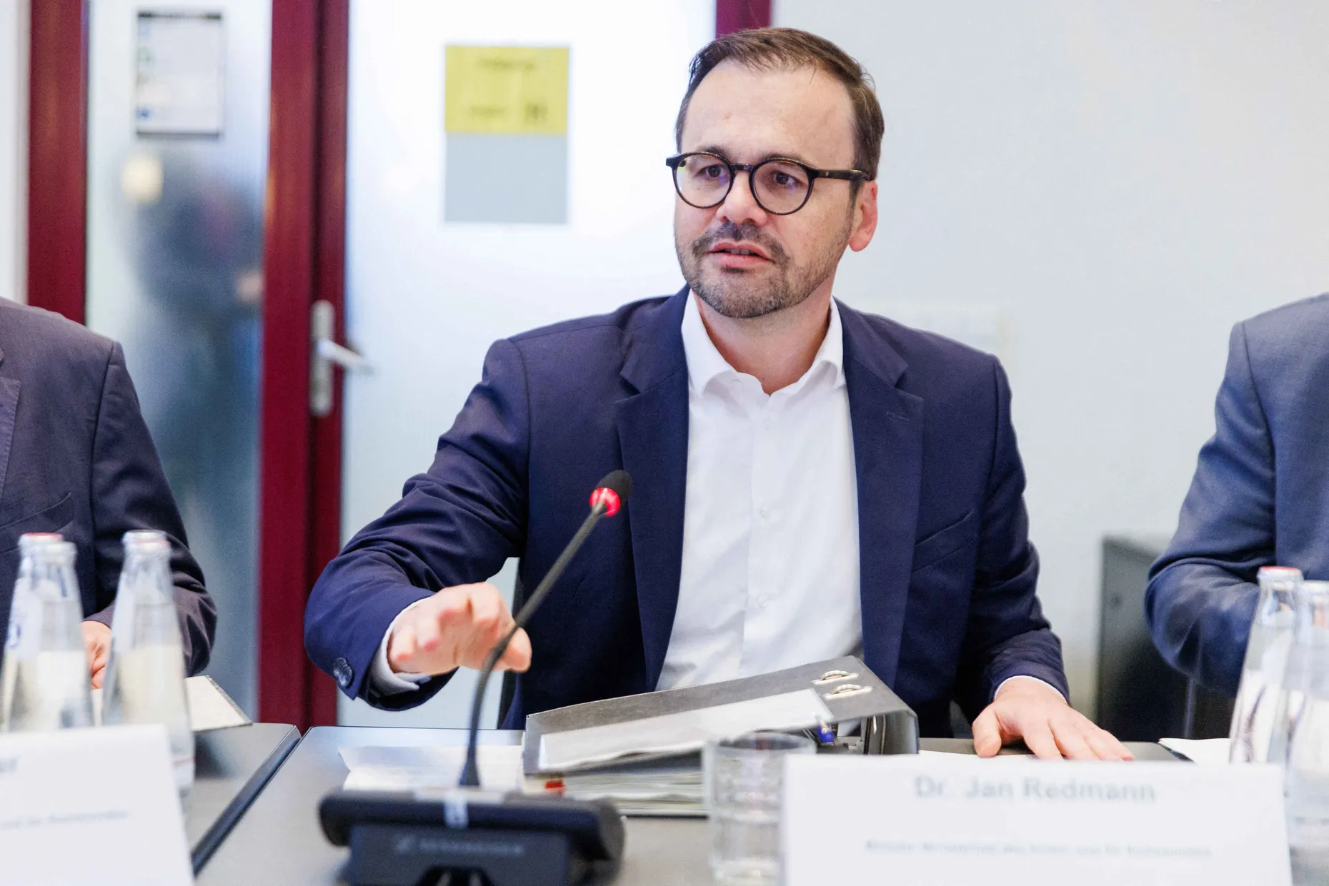 Innenminister Redmann Anfang Oktober in Potsdam