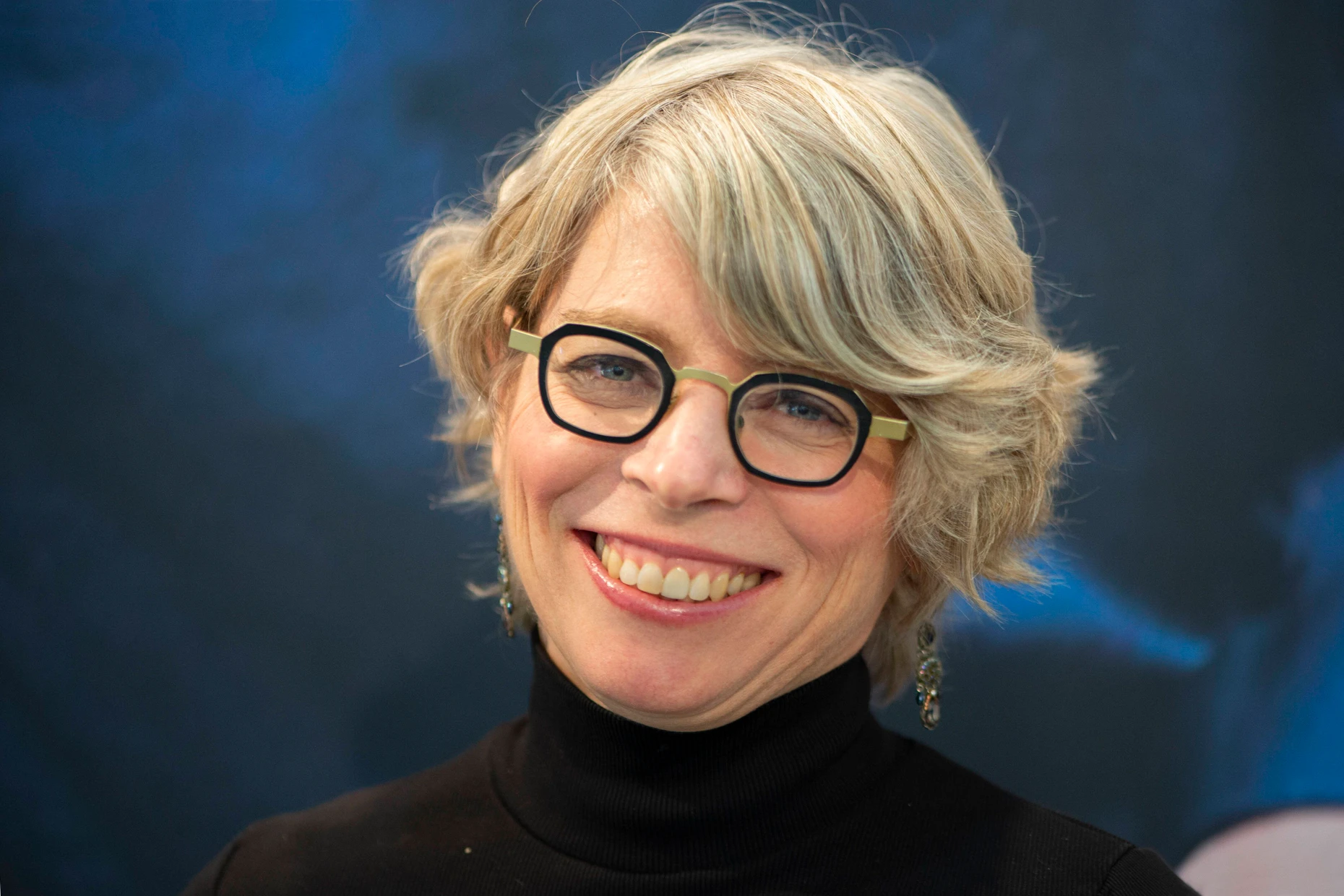 Jill Lepore, hier im Oktober 2019 in Frankfurt am Main, ist Professorin für amerikanische Geschichte an der Harvard Universität.