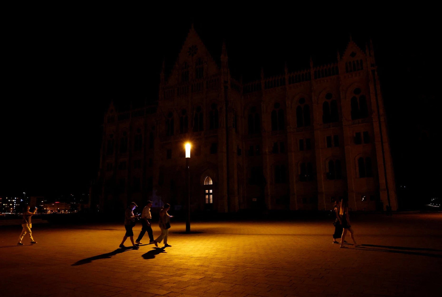 Parlamentsgebäude in Budapest