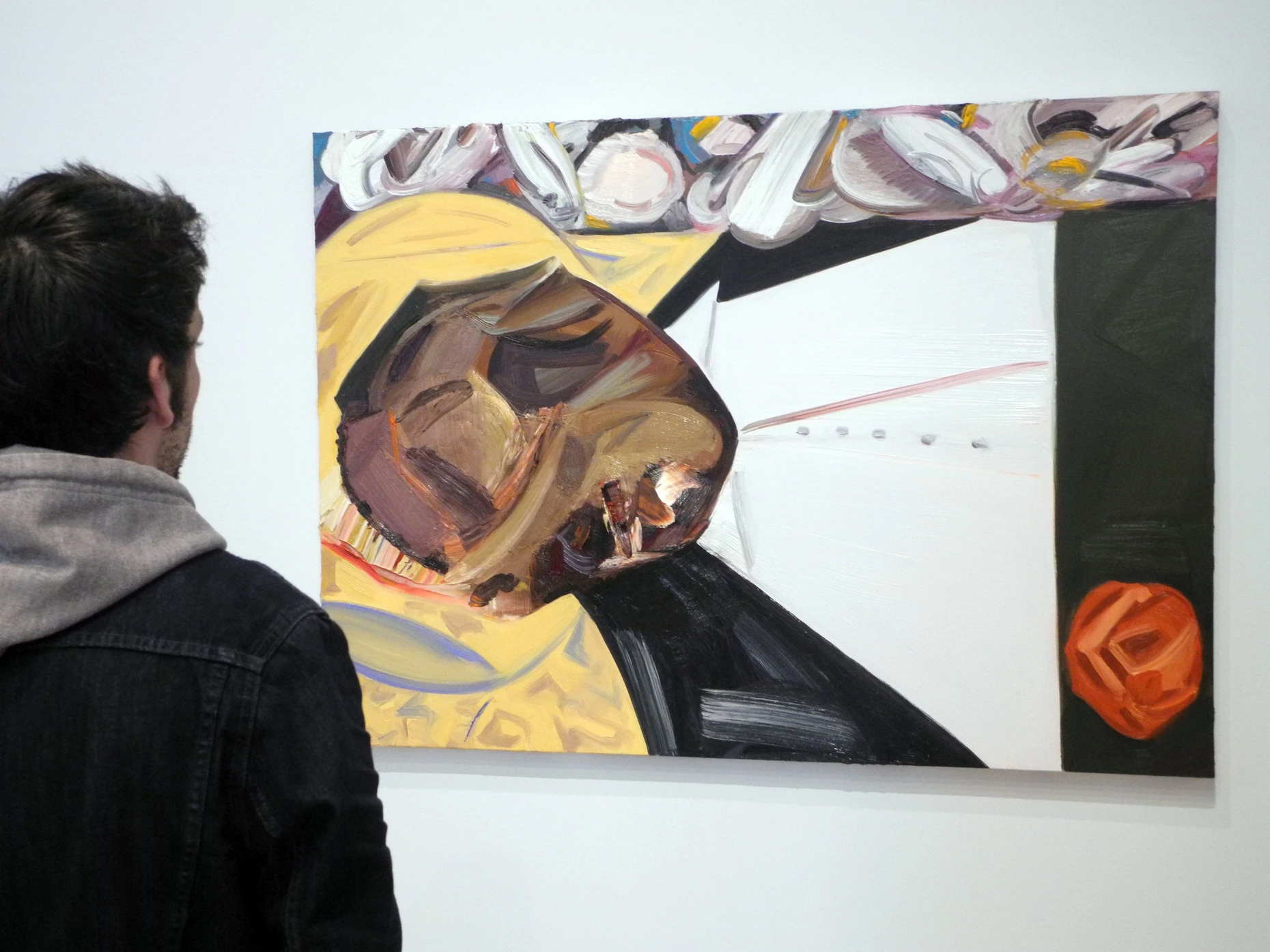 Protest löste das Whitney Museum of American Art in New York 2017 aus, als es das Gemälde „Open Casket“ von Dana Schutz ausstellte.
