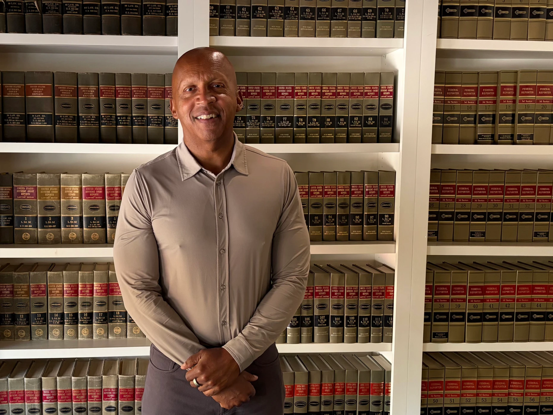 Bryan Stevenson im Juni in Montgomery, Alabama