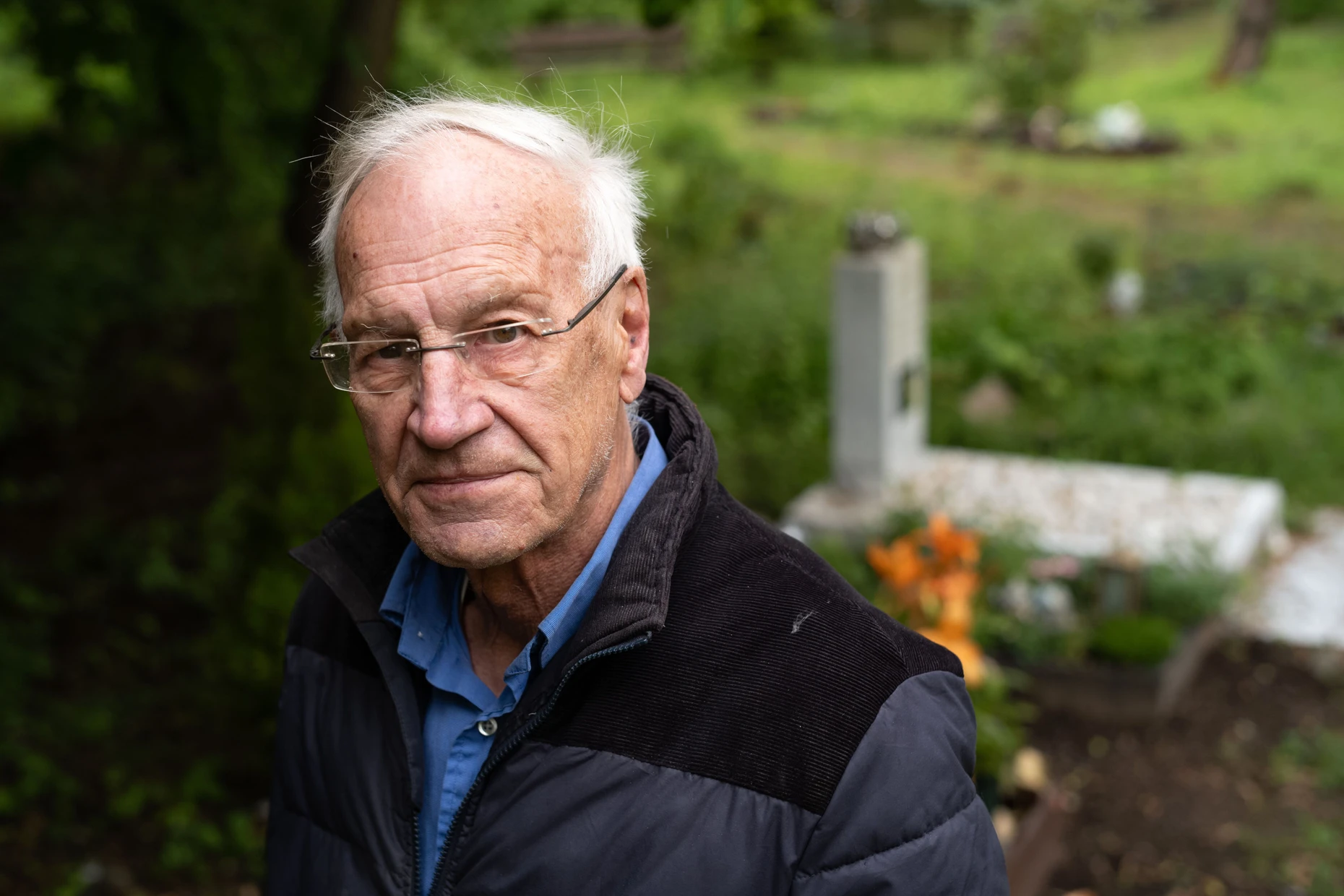 Tierfriedhof-Geschäftsführer Dr. Hans-Peter Clieves