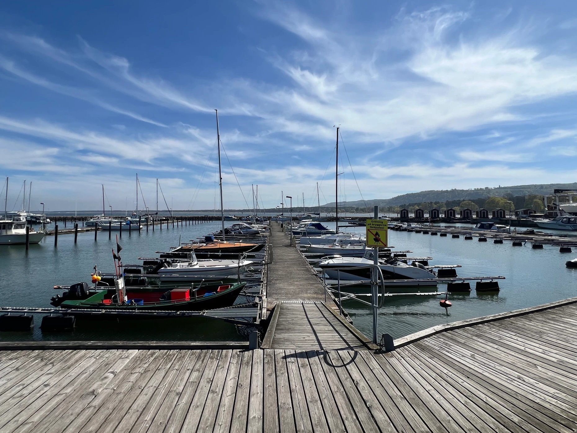 Die Marina von Båstad