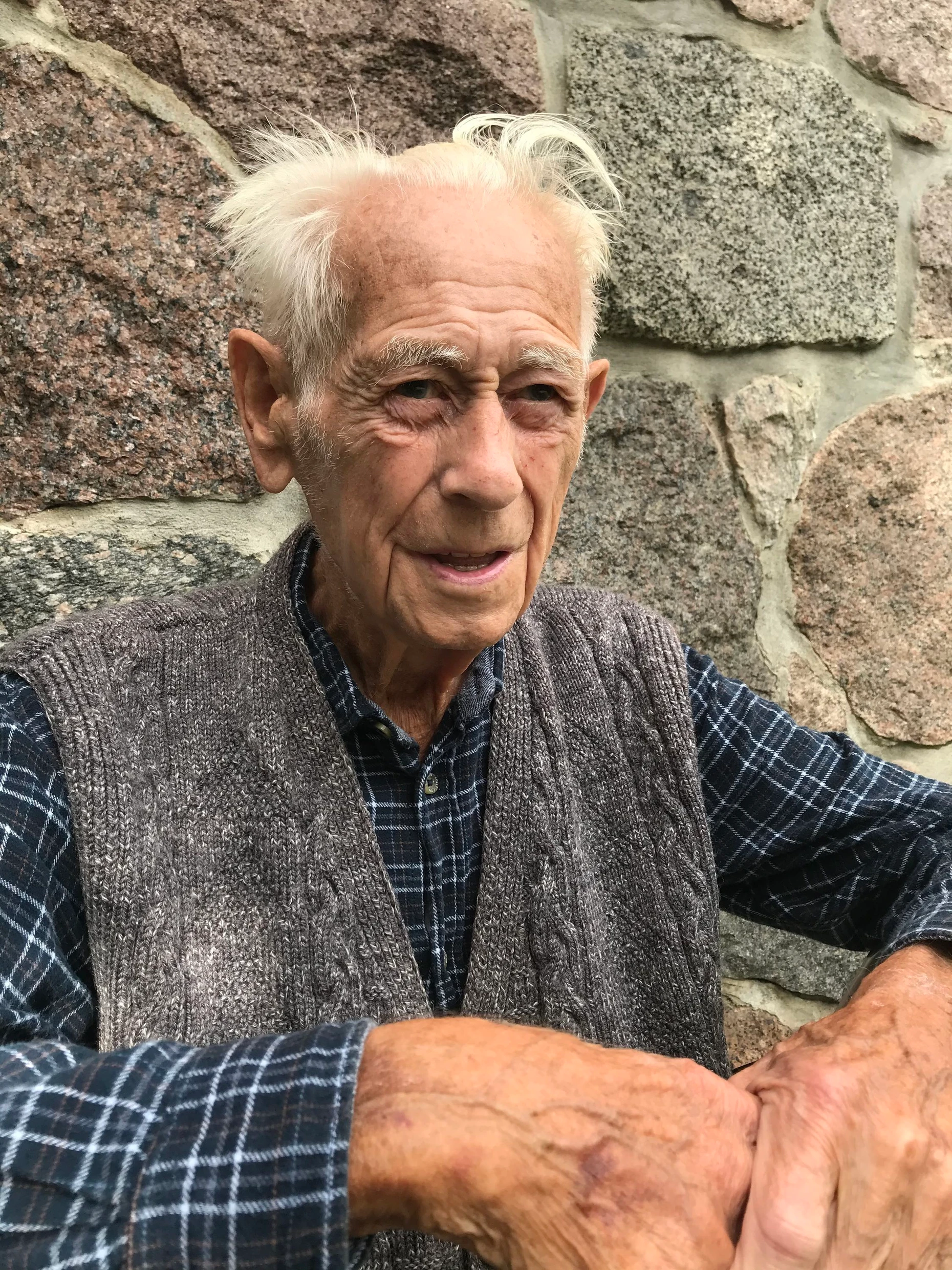 Gerhard Dallmann (1926 bis 2022) im September 2021