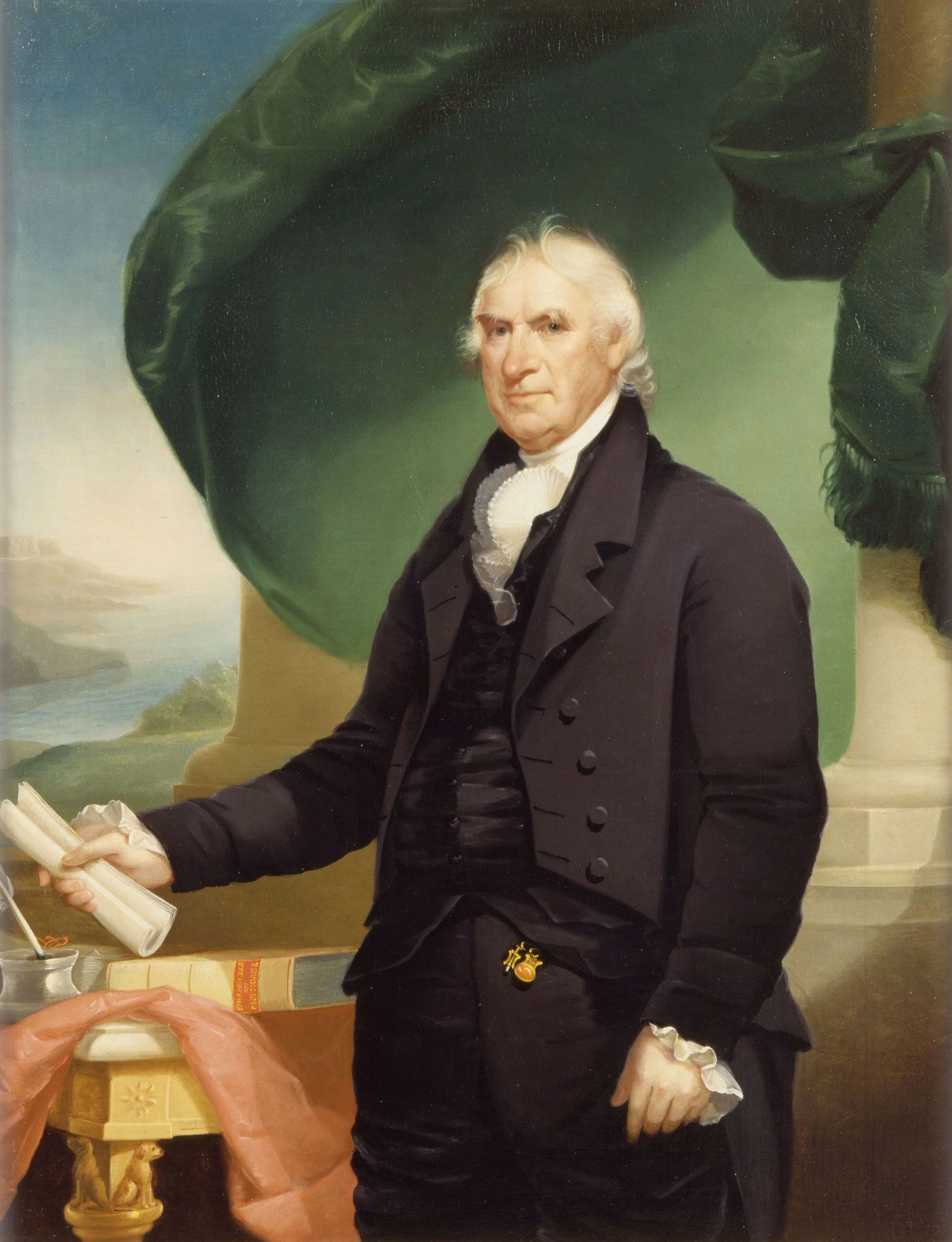 George Clinton, gemalt von Ezra Ames, 1814