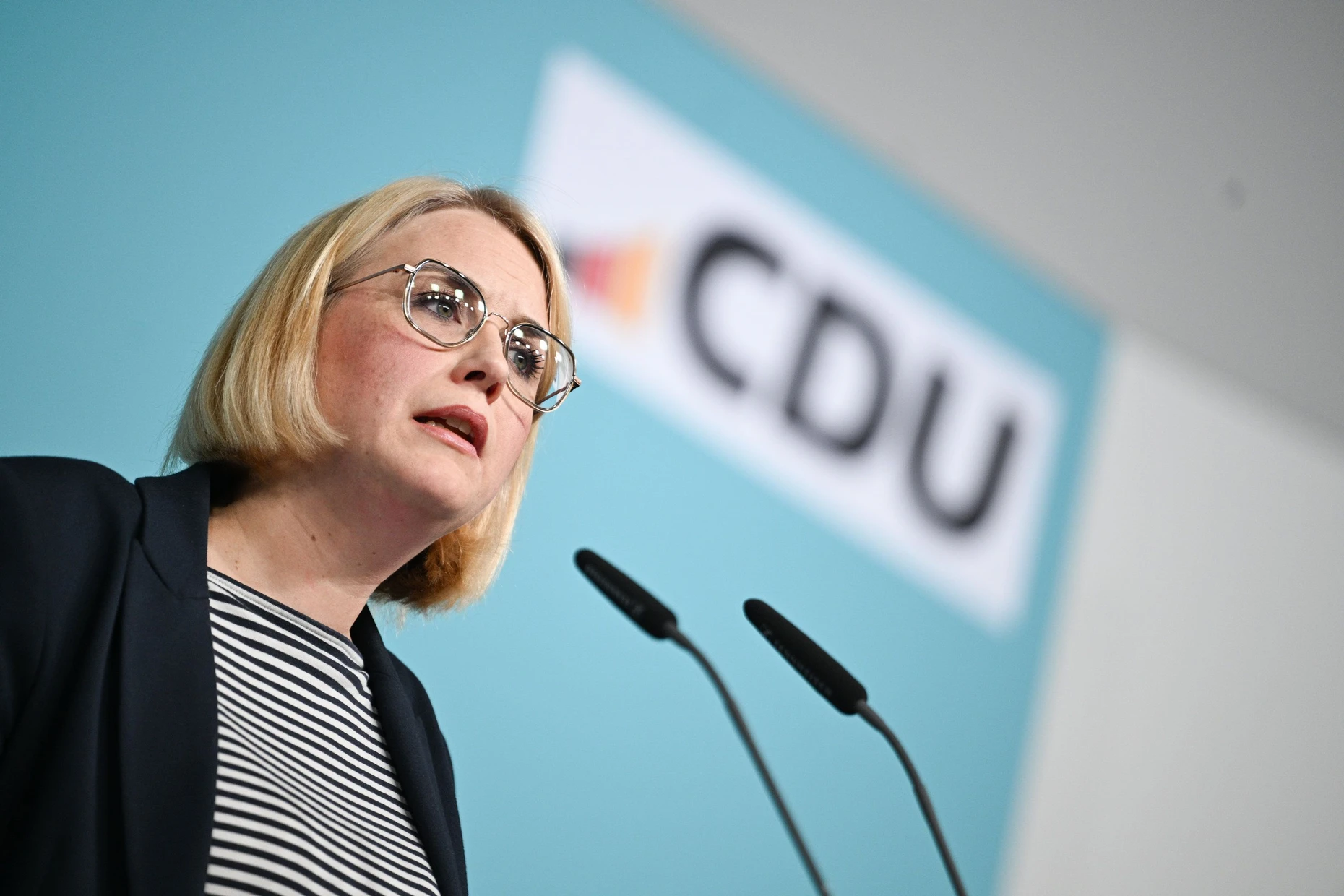 Katharina Pötter (CDU), Oberbürgermeisterin von Osnabrück, in einer Aufnahme aus dem Jahr 2024