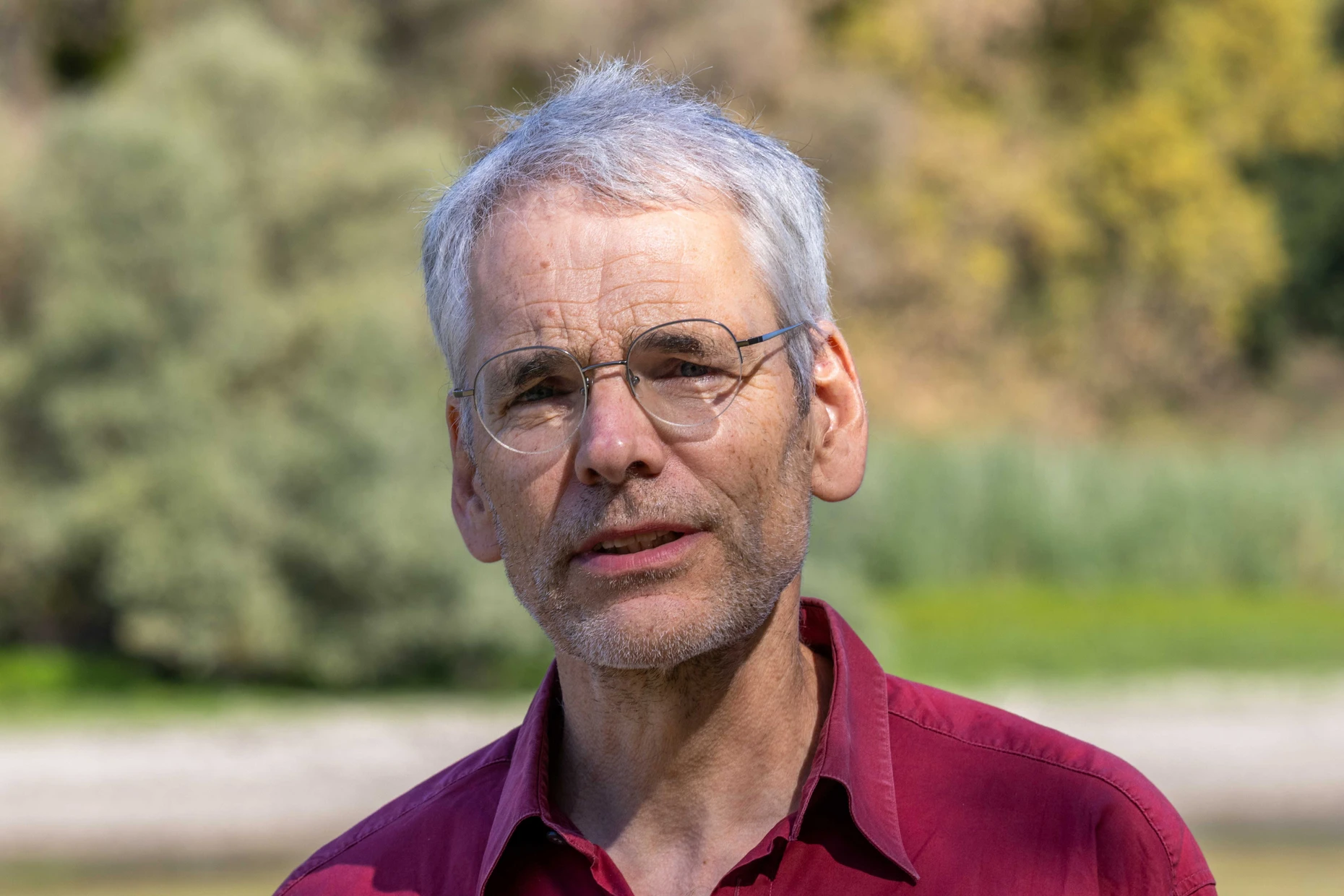 Christian Damm forscht als Gewässerökologe am Karlsruher Institut für Technologie.