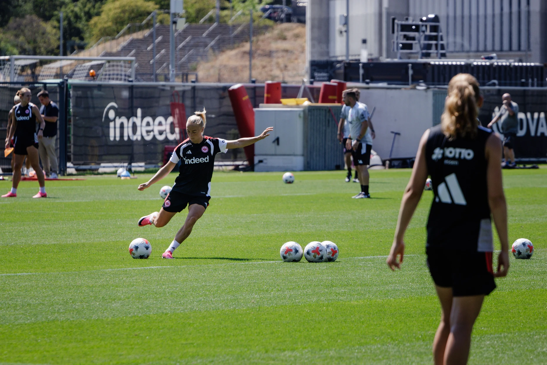 „Ich glaube, ich habe noch viel mehr in mir, als ich bisher gezeigt habe“: Hanna Bennison beim Training.