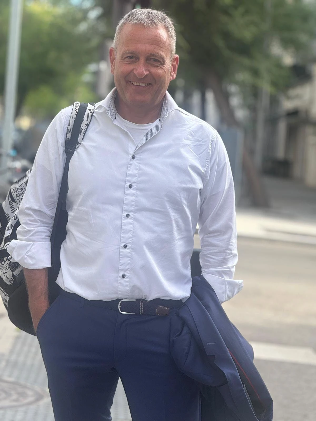 Dirk Mund vertreibt für die Firma Korbwerk Strandkörbe.