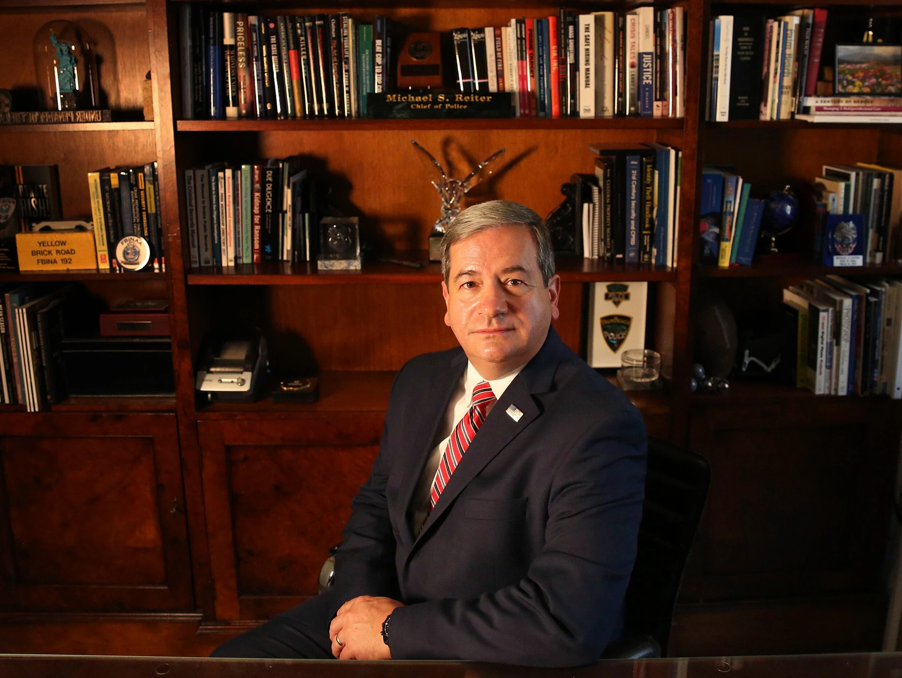 Er war der Polizeichef von Palm Beach, Florida – und er ermittelte gegen Jeffrey Epstein: Michael Reiter.