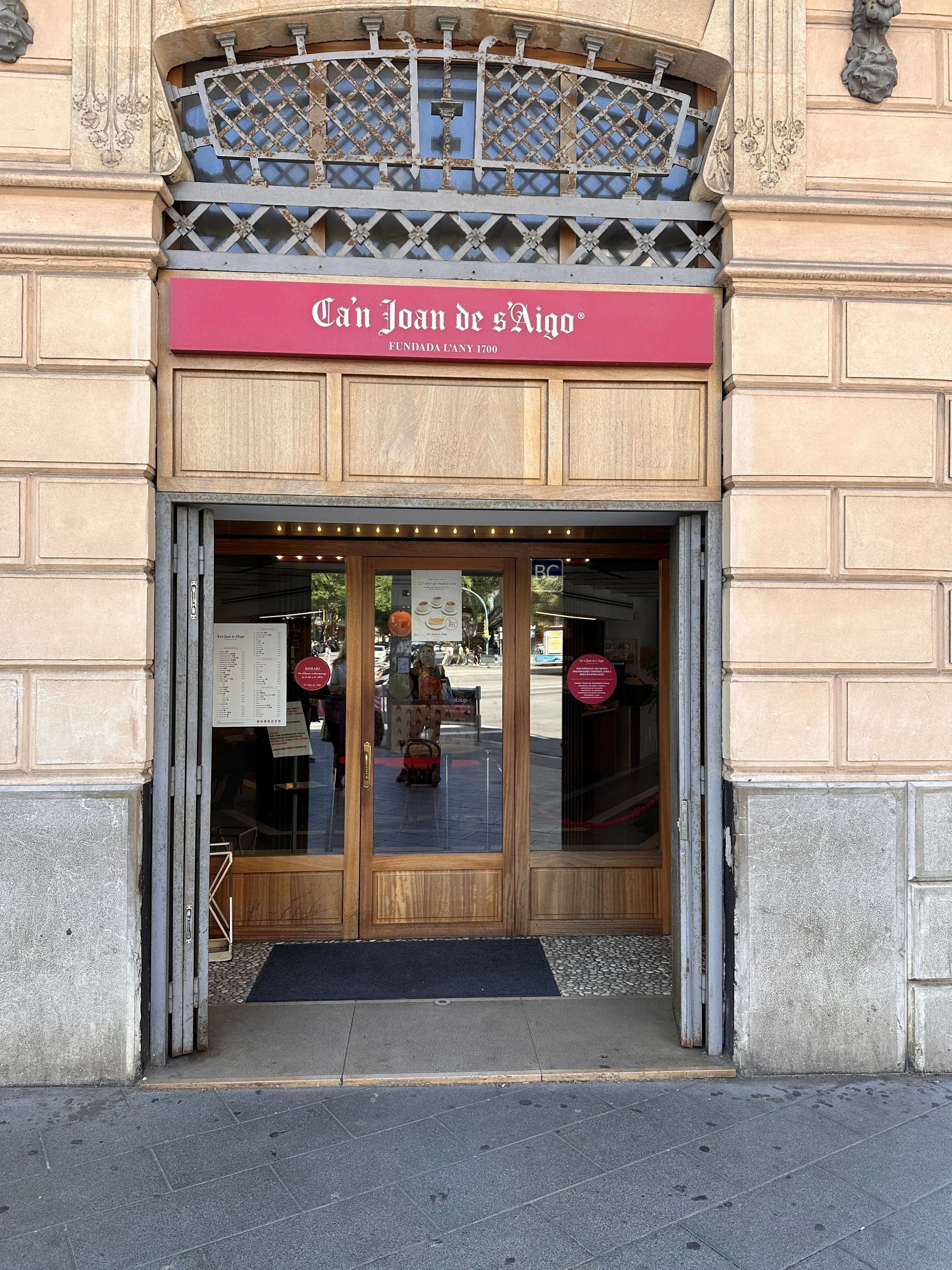 Die „Ca´n joan de S'Aigo“ auf Mallorca.
