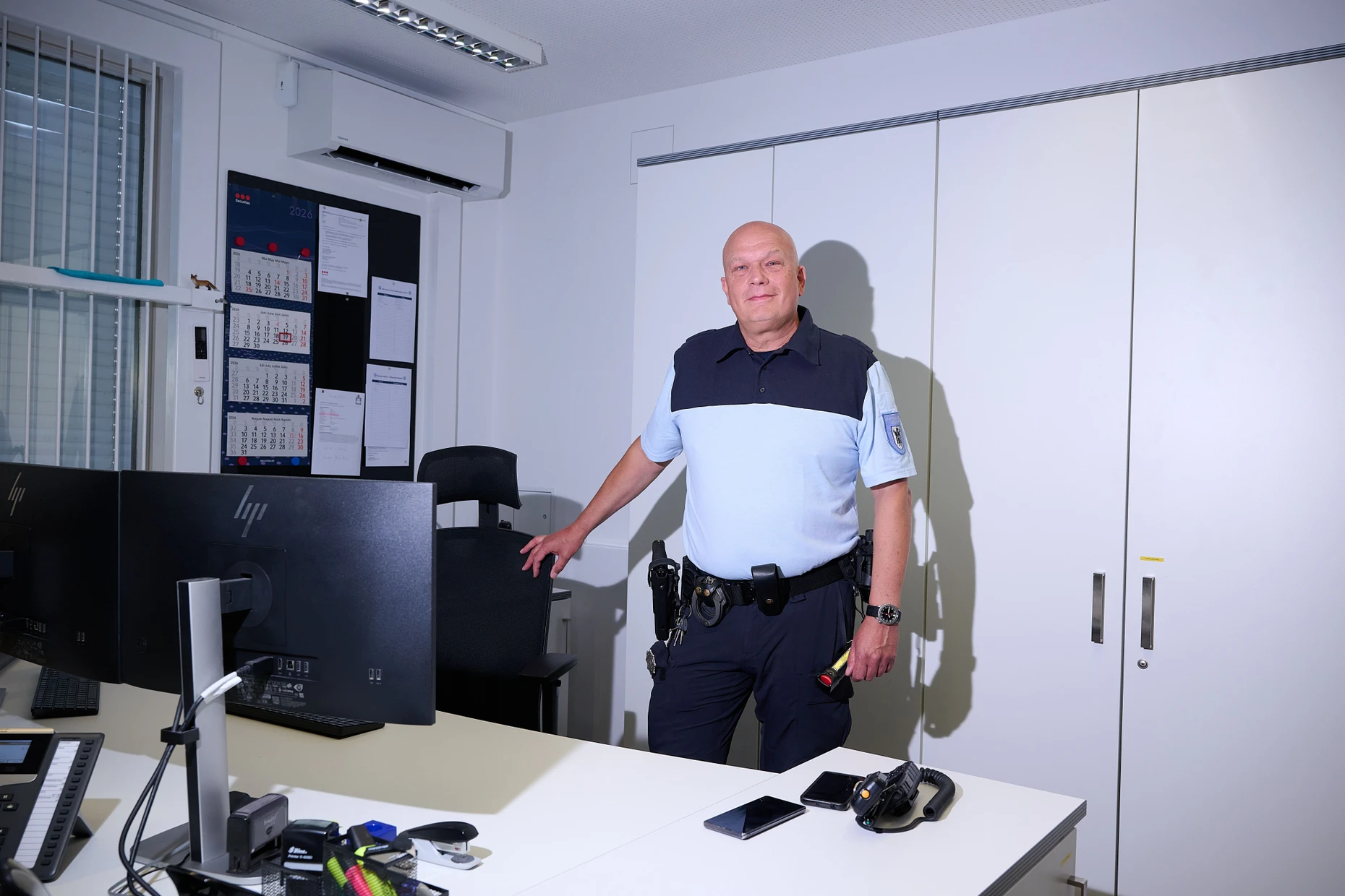 Markus Schlechtizky-Karmann im Büro