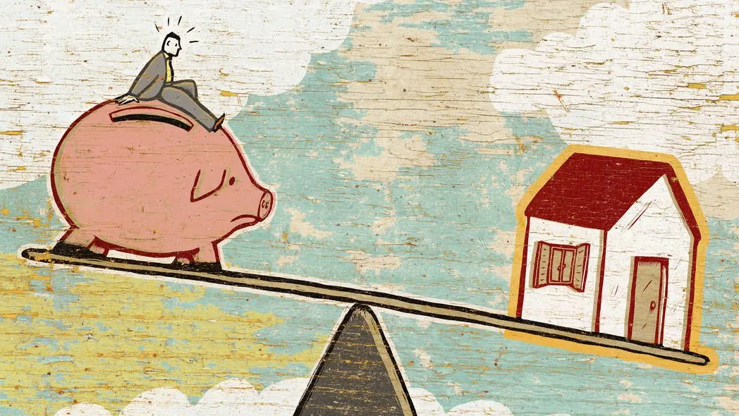 Abwägen fürs Sparschwein: Ein Baukredit oder immerwährende Mietzahlungen?