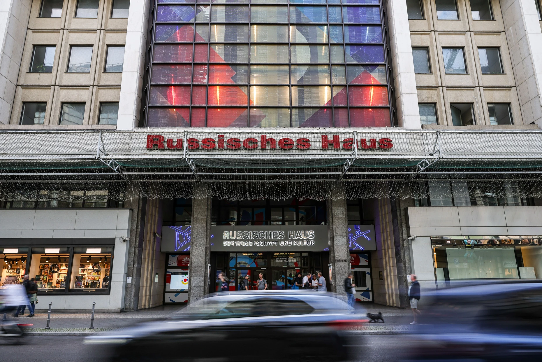 Das Russische Haus in Berlin soll geschlossen werden.
