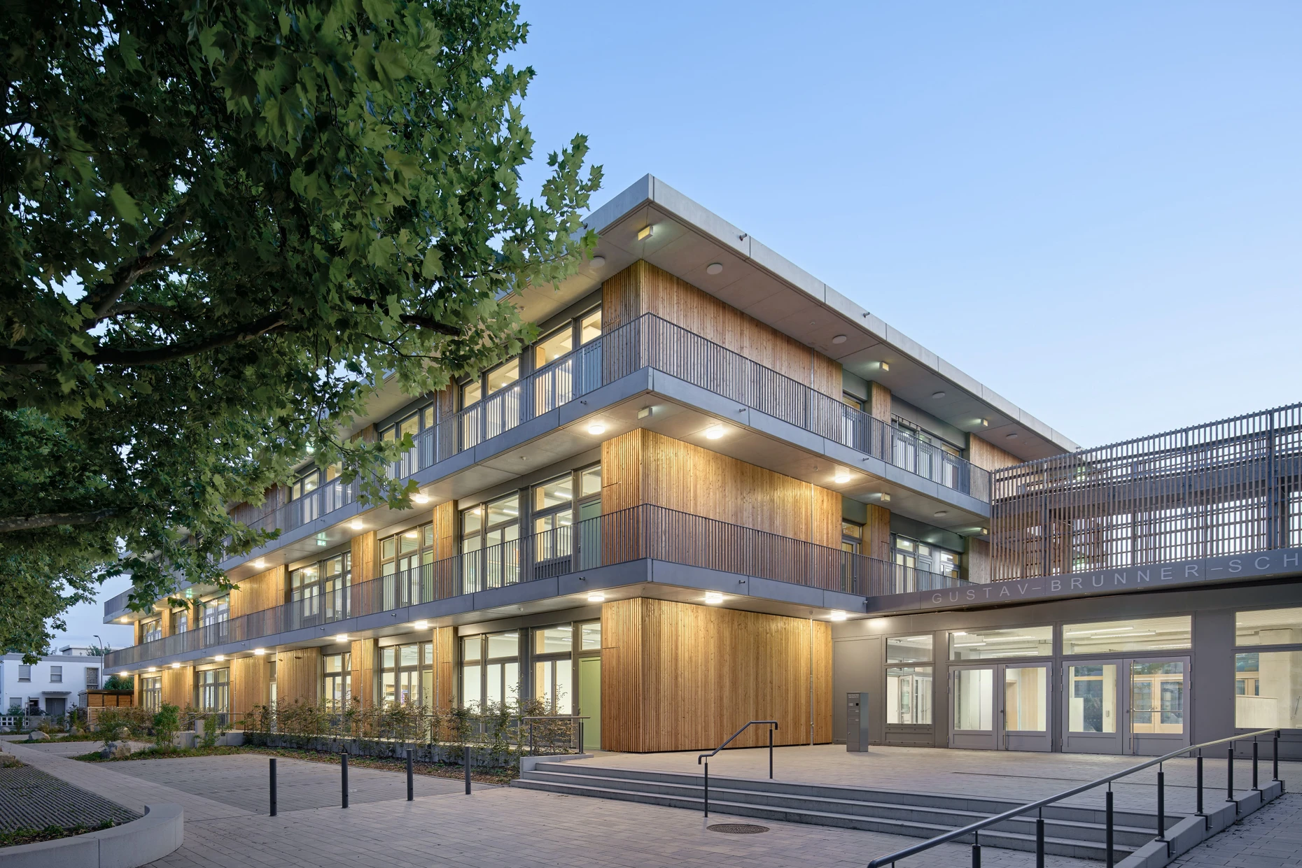Flexibel: Der Neubau der Gustav-Brunner-Schule in Ginsheim-Gustavsburg soll moderne pädagogische Konzepte ermöglichen.
